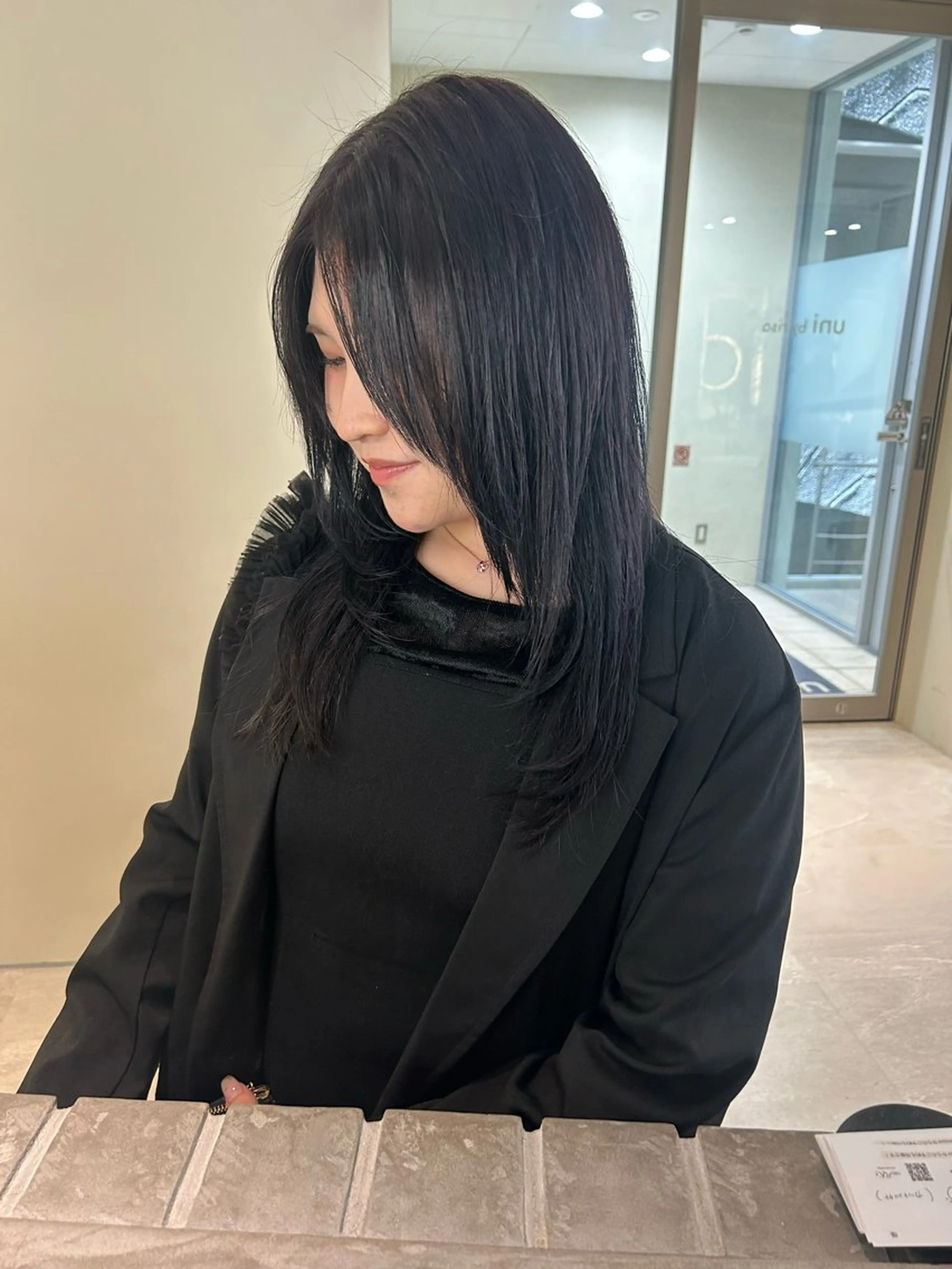 ロング カラー 透明感カラー グレージュ 🍒透明感カラー mutsuki🍒のヘアスタイル