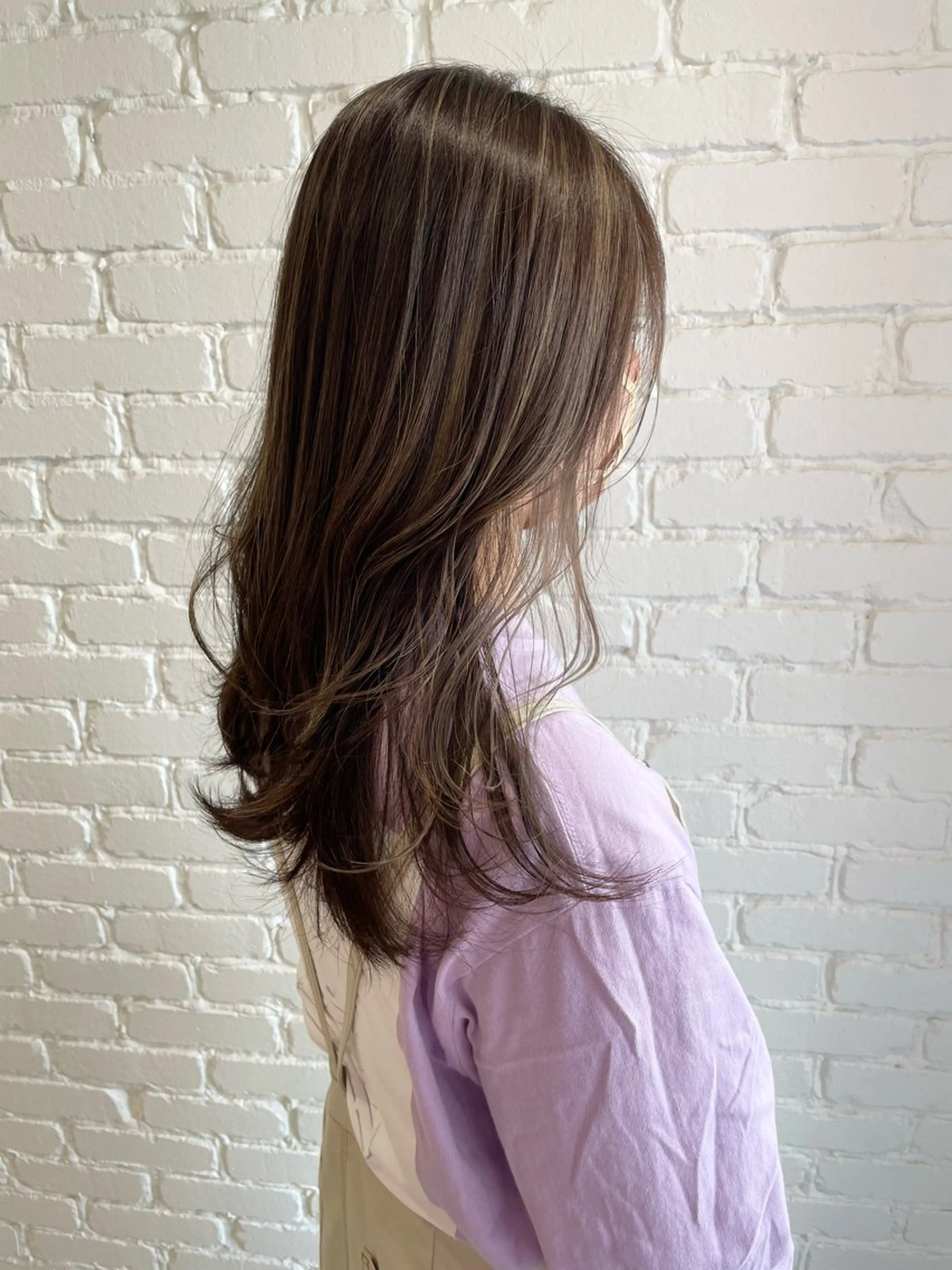 ロング 🌿透明感カラー 松本麻里奈🌼のヘアスタイル