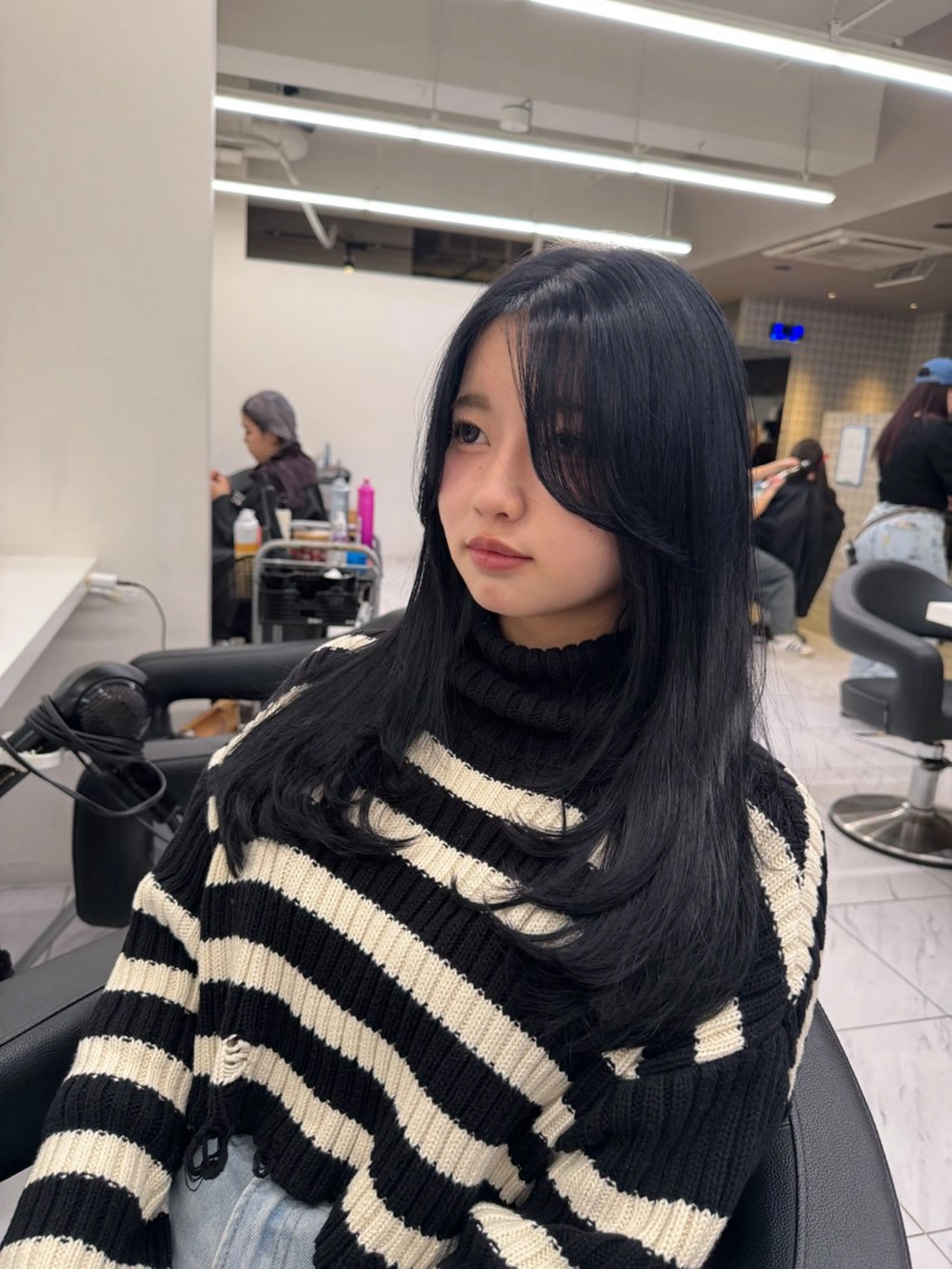 ロング カラー ヘアアレンジ Over hair_ misakiのヘアスタイル