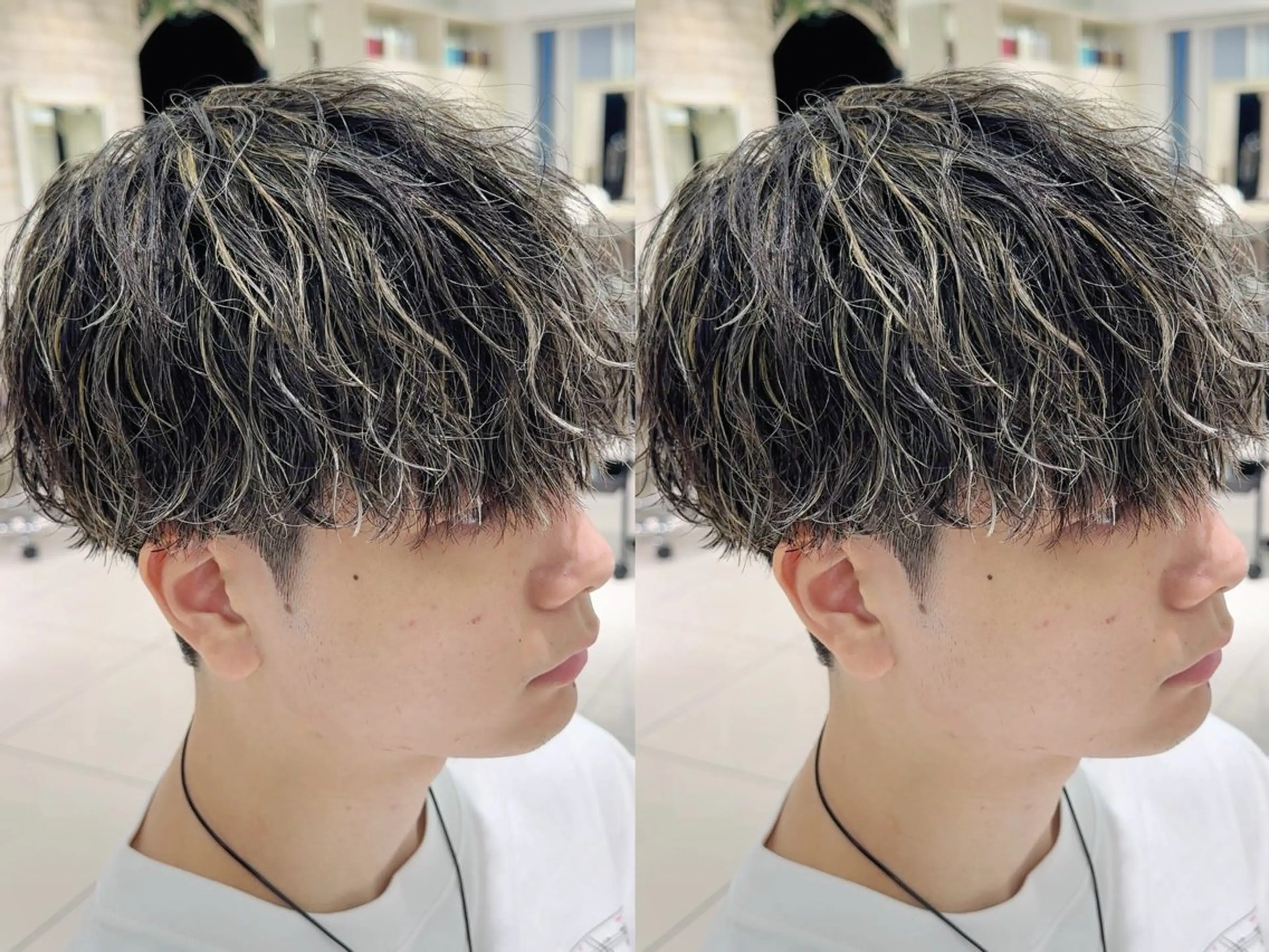 メンズ SALOWIN渋谷caldo店B1所属・岐津公太 メンズ縮毛矯正のプロのヘアスタイル