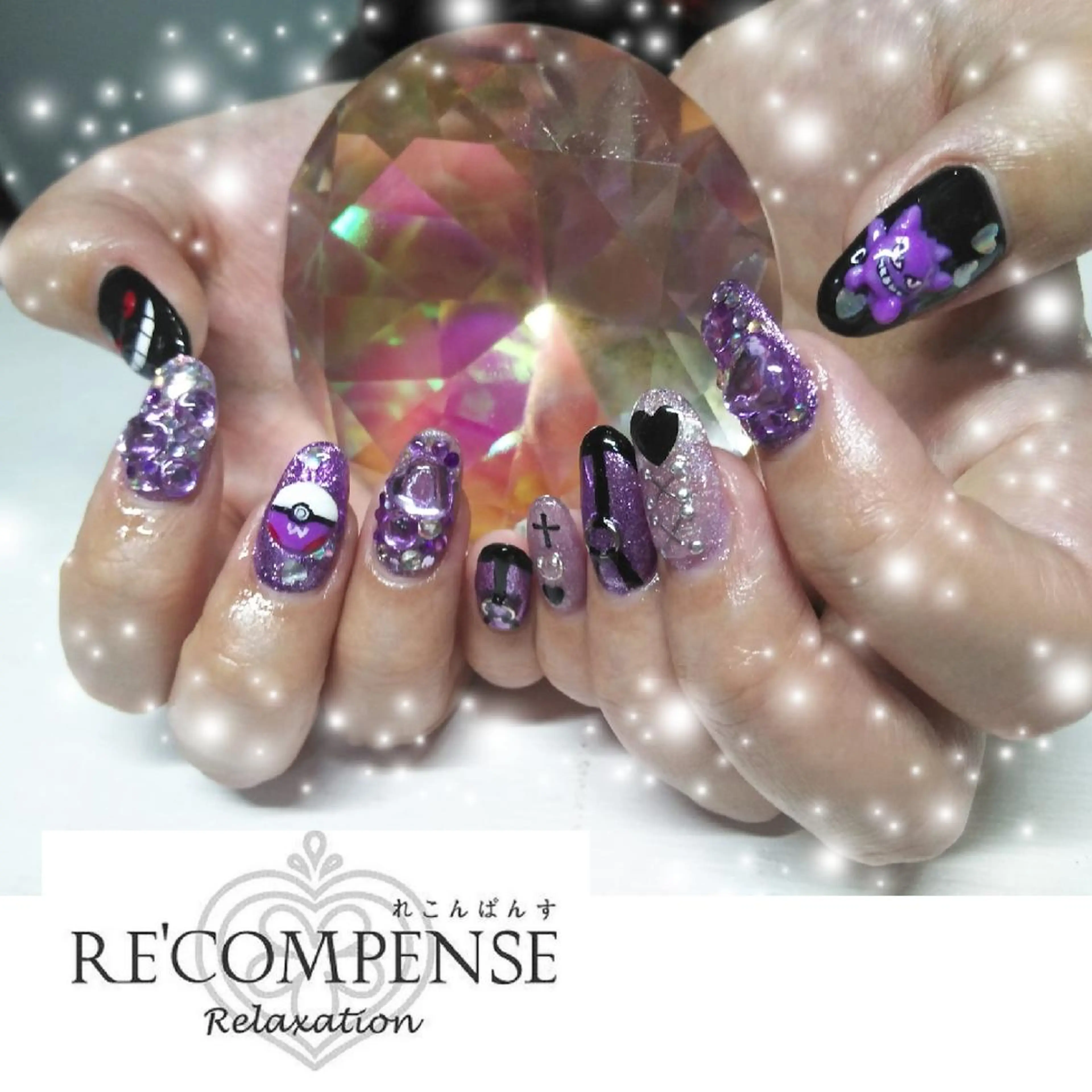 ネイル ハンドネイル RE'COMPENSE所属・れこん ぱんすのネイルデザイン