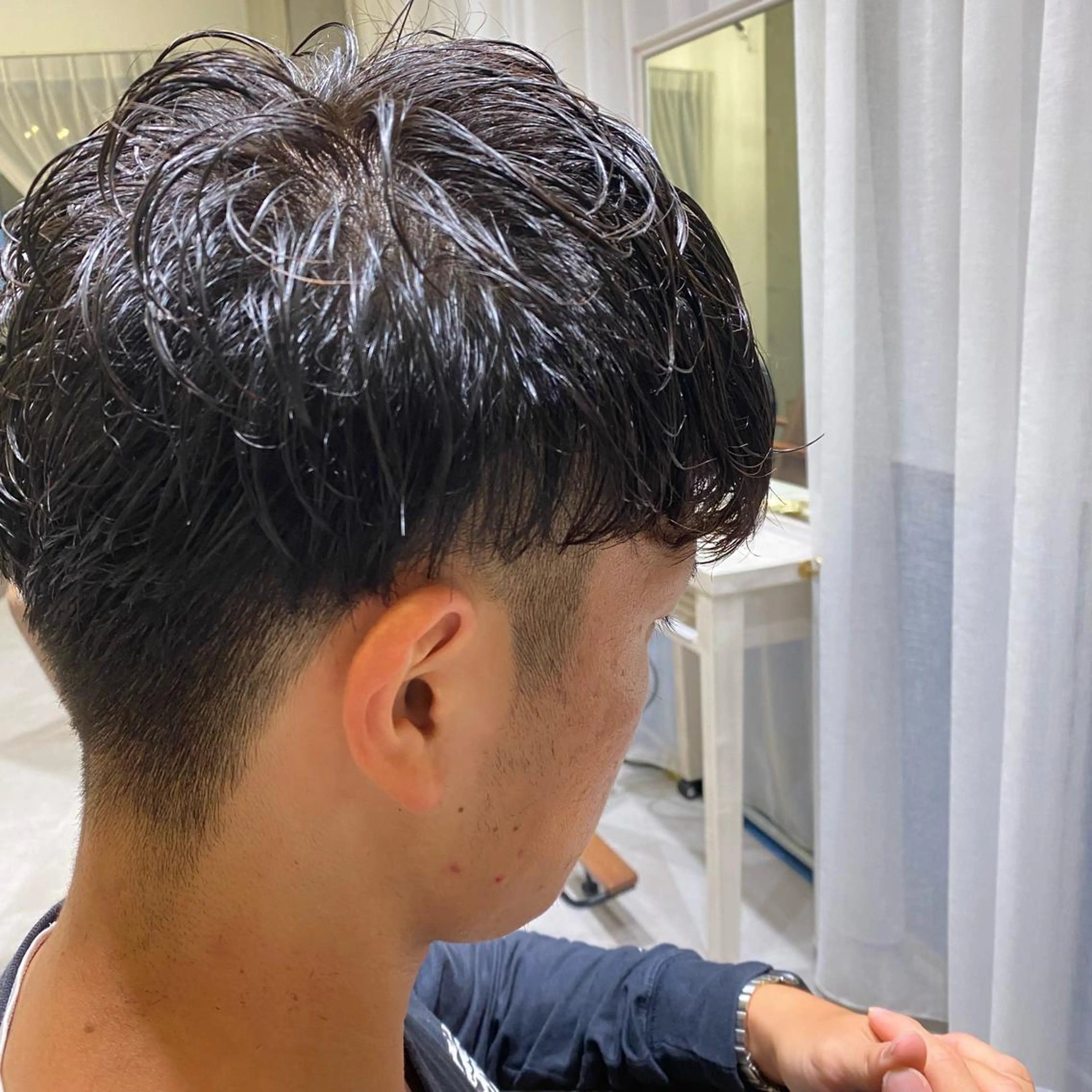 メンズ 大久保 優香のヘアスタイル