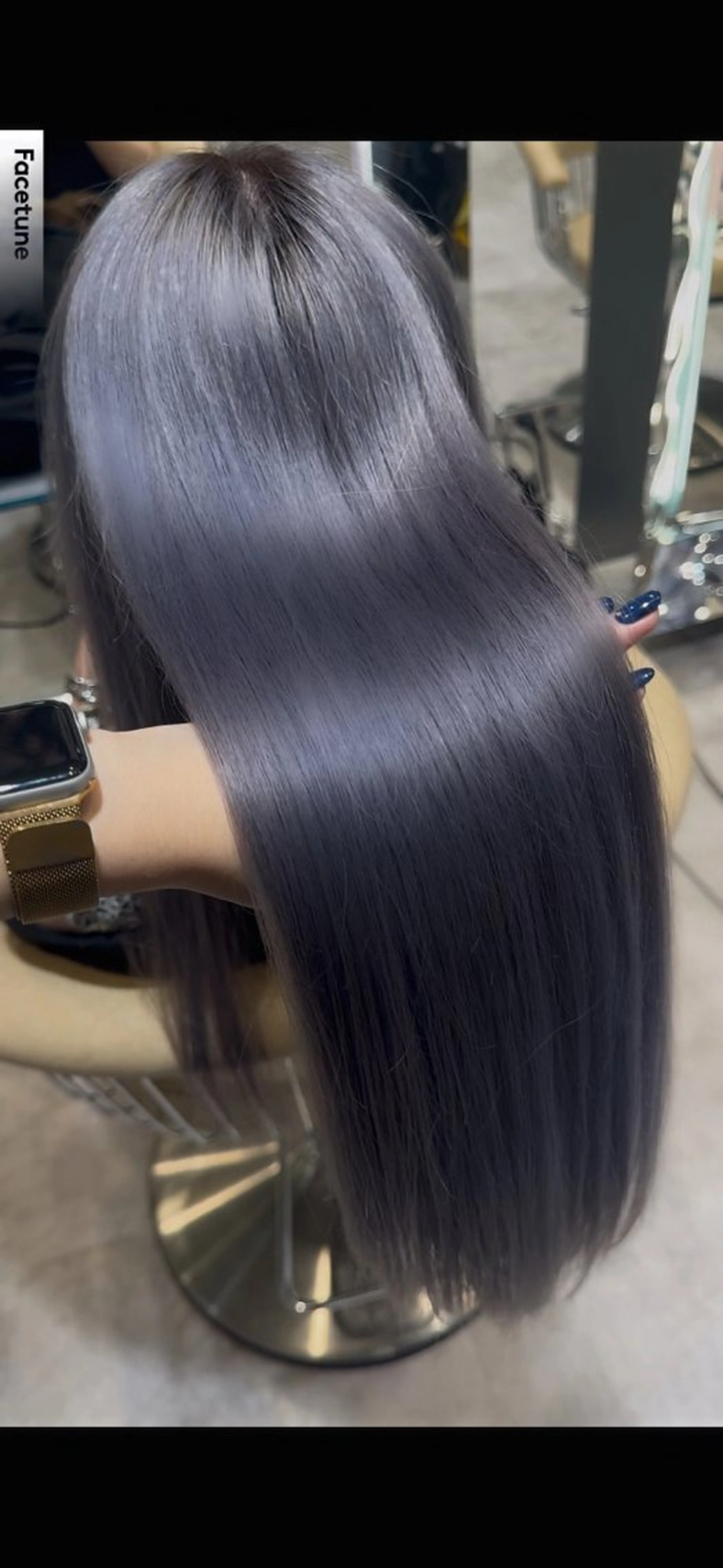 前髪カット✖️カラー✖️1STEPトリートメント🫧✨の写真