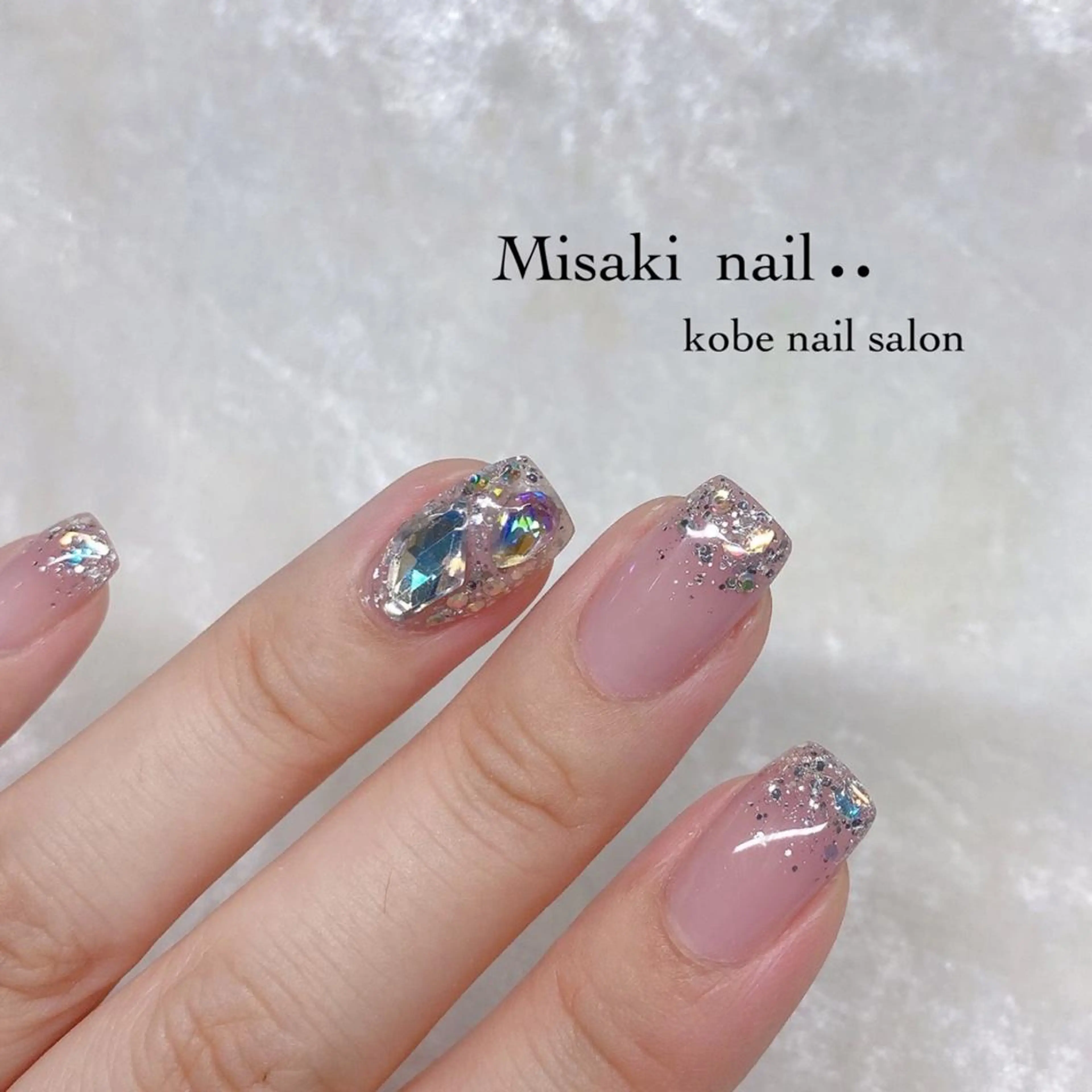 ネイル 韓国ネイル ワンホンネイル ハンドネイル nailsalon miinailsのネイルデザイン