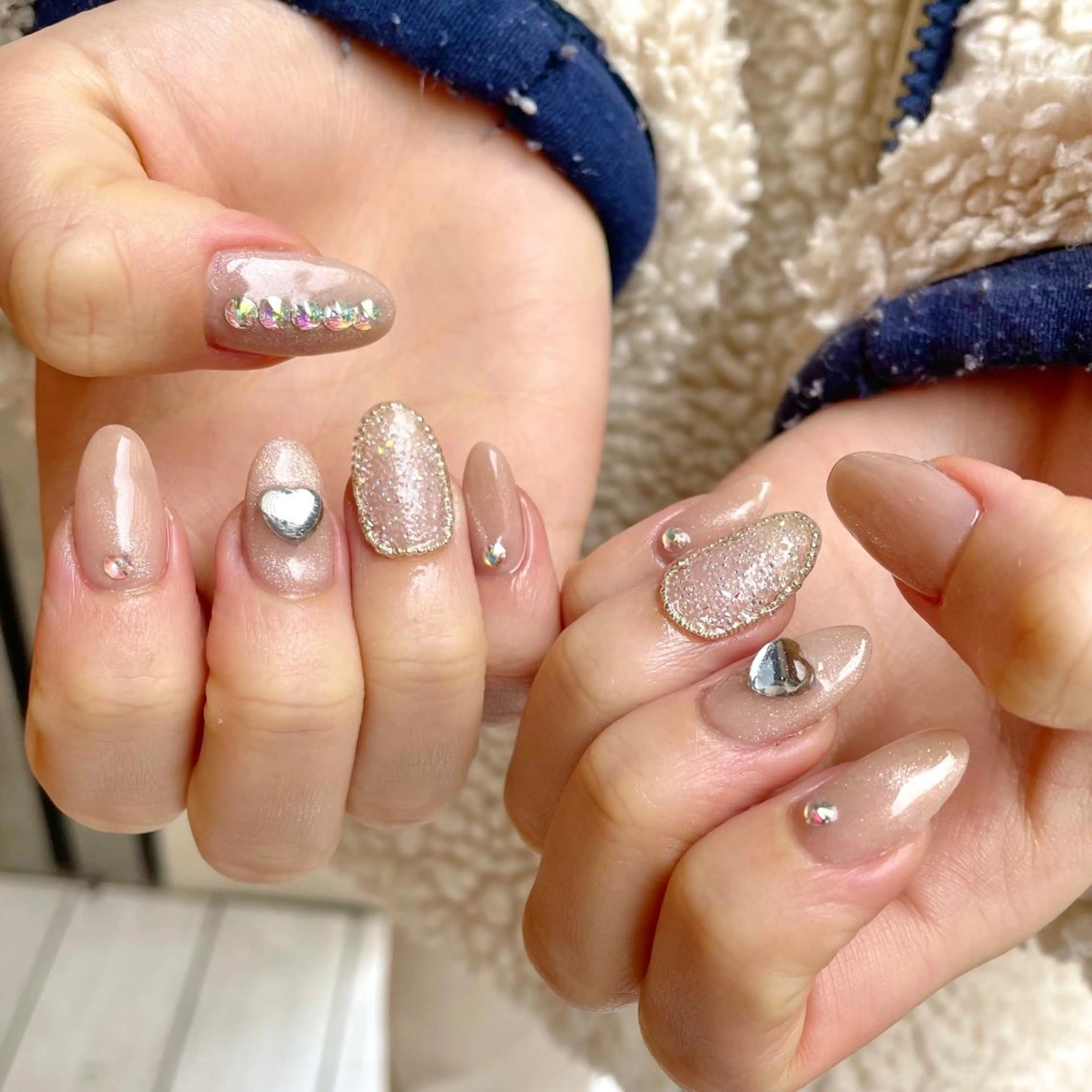 ネイル ハンドネイル 新井 ひなののネイルデザイン