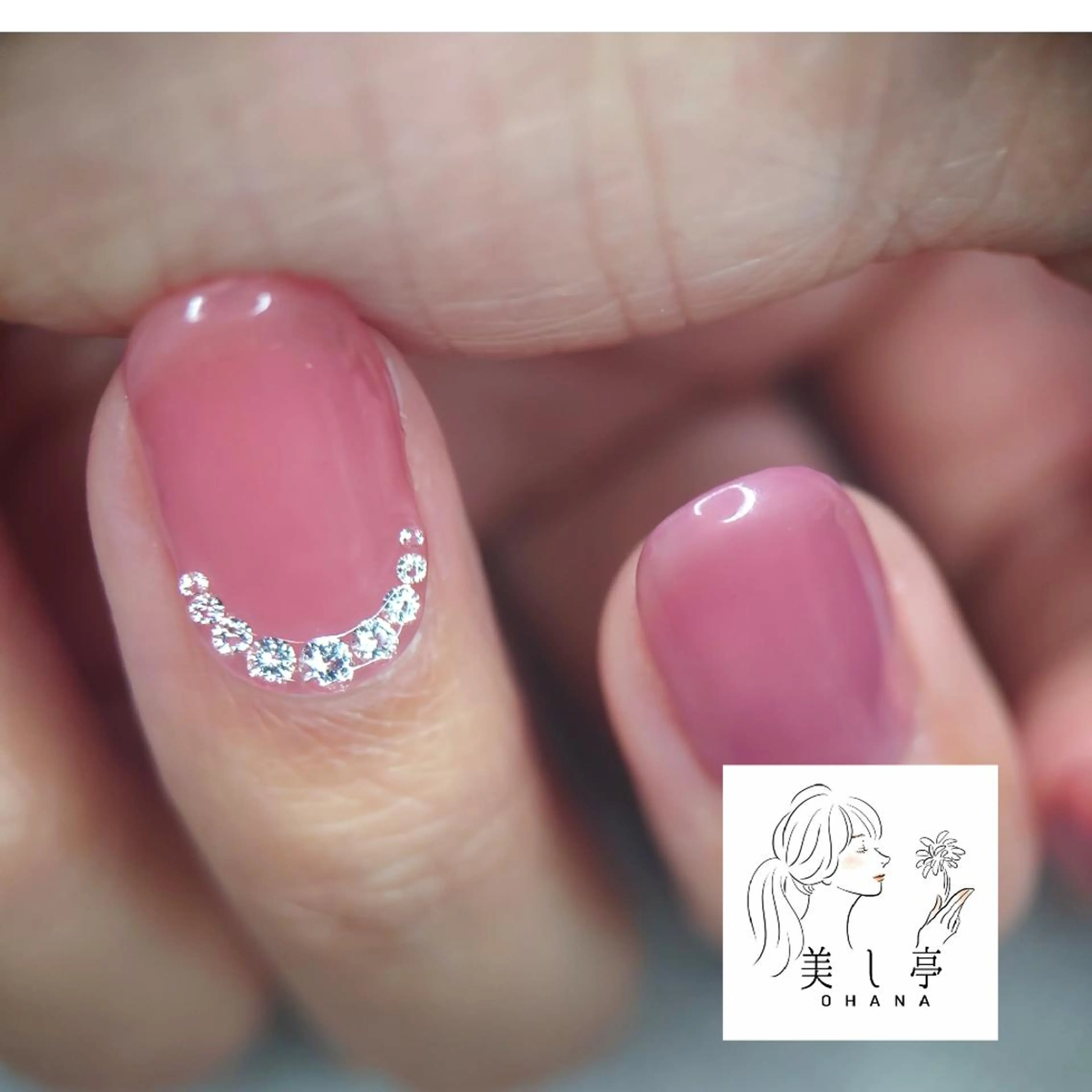 ネイル 美し亭 OHANAのネイルデザイン