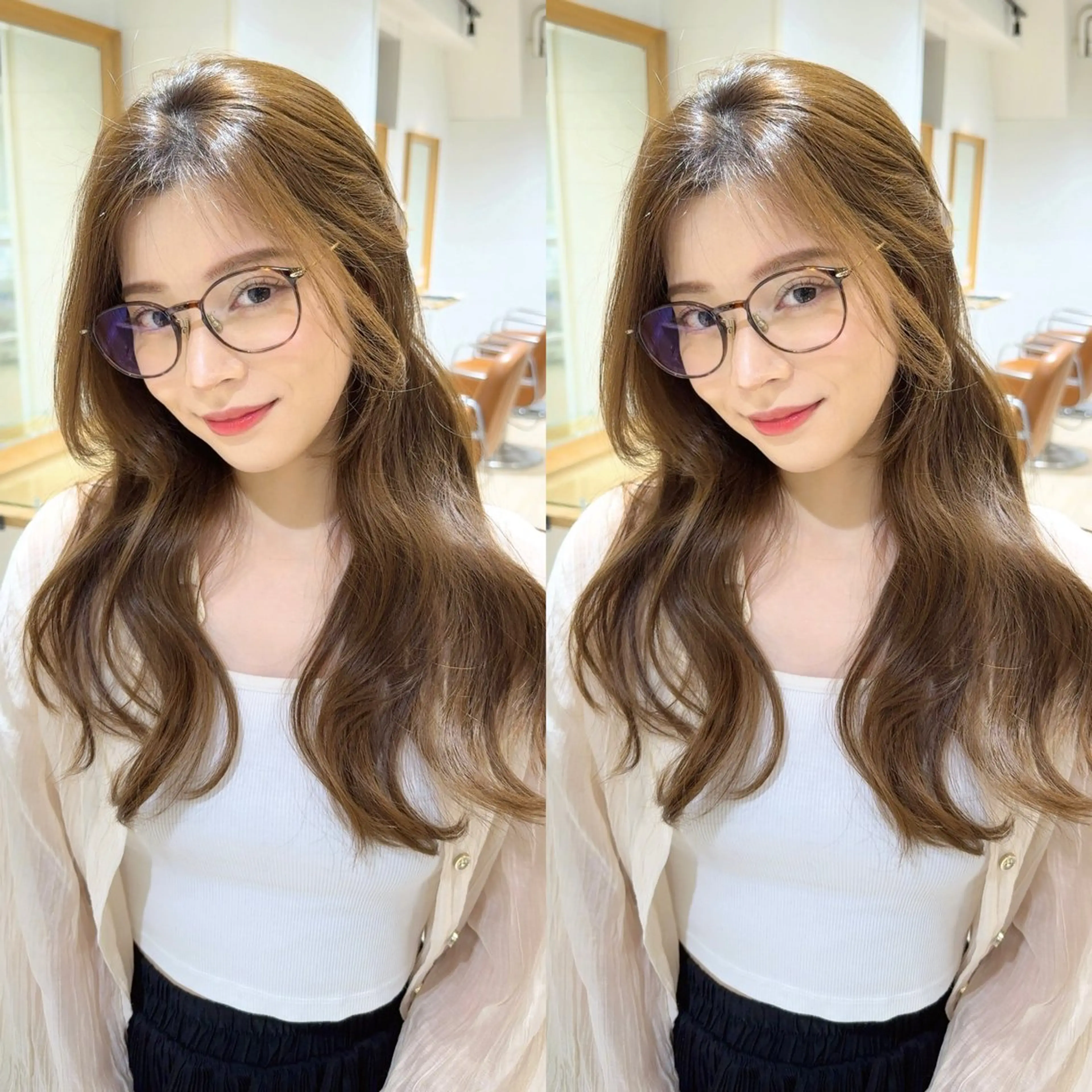 🧡数名限定🧡カット+カラー(ケラチンシャンプー付き)の写真