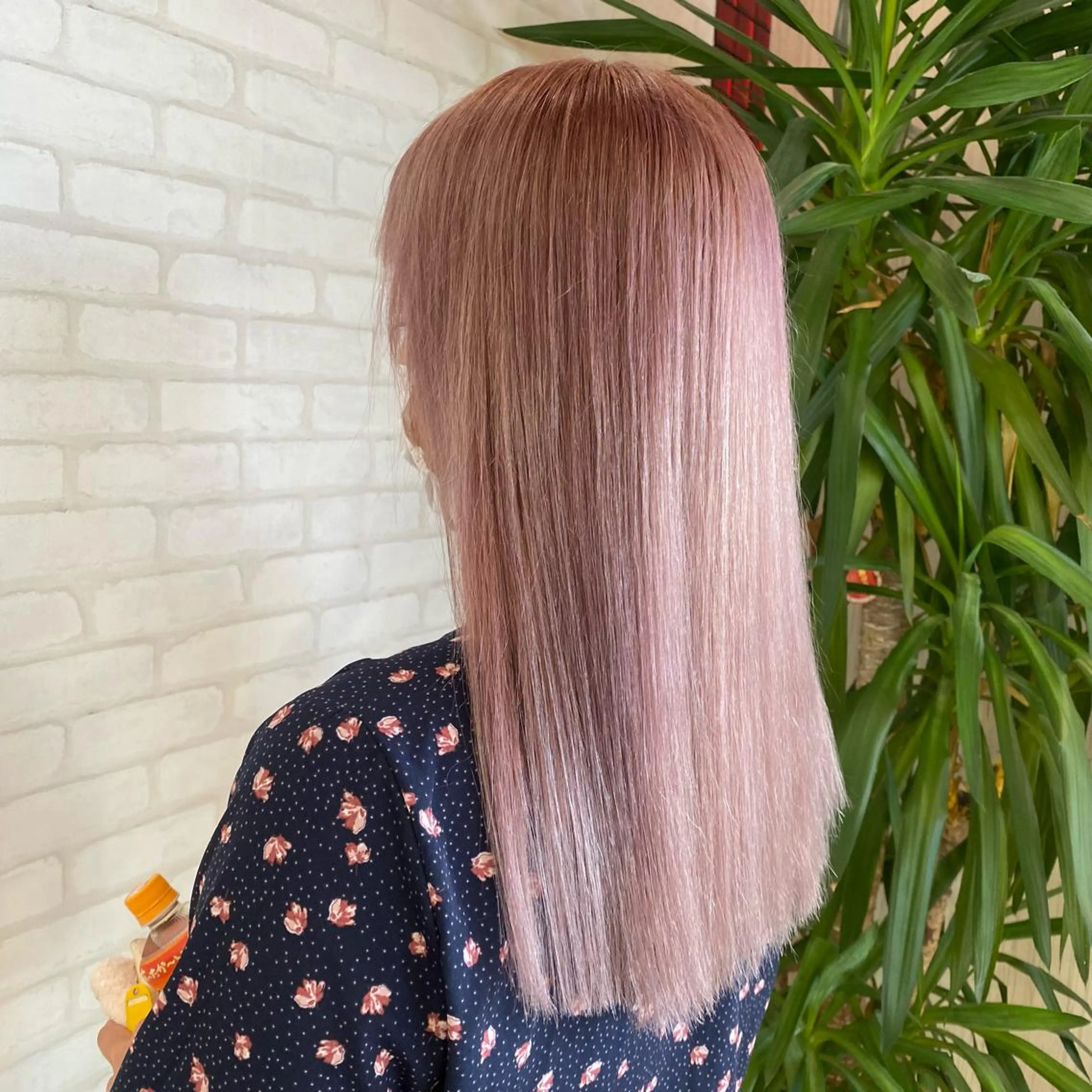 セミロング カラー ノンダメージサロンBonheur銀座並木通り店所属・ULTOWA/銀座 ERIのヘアスタイル