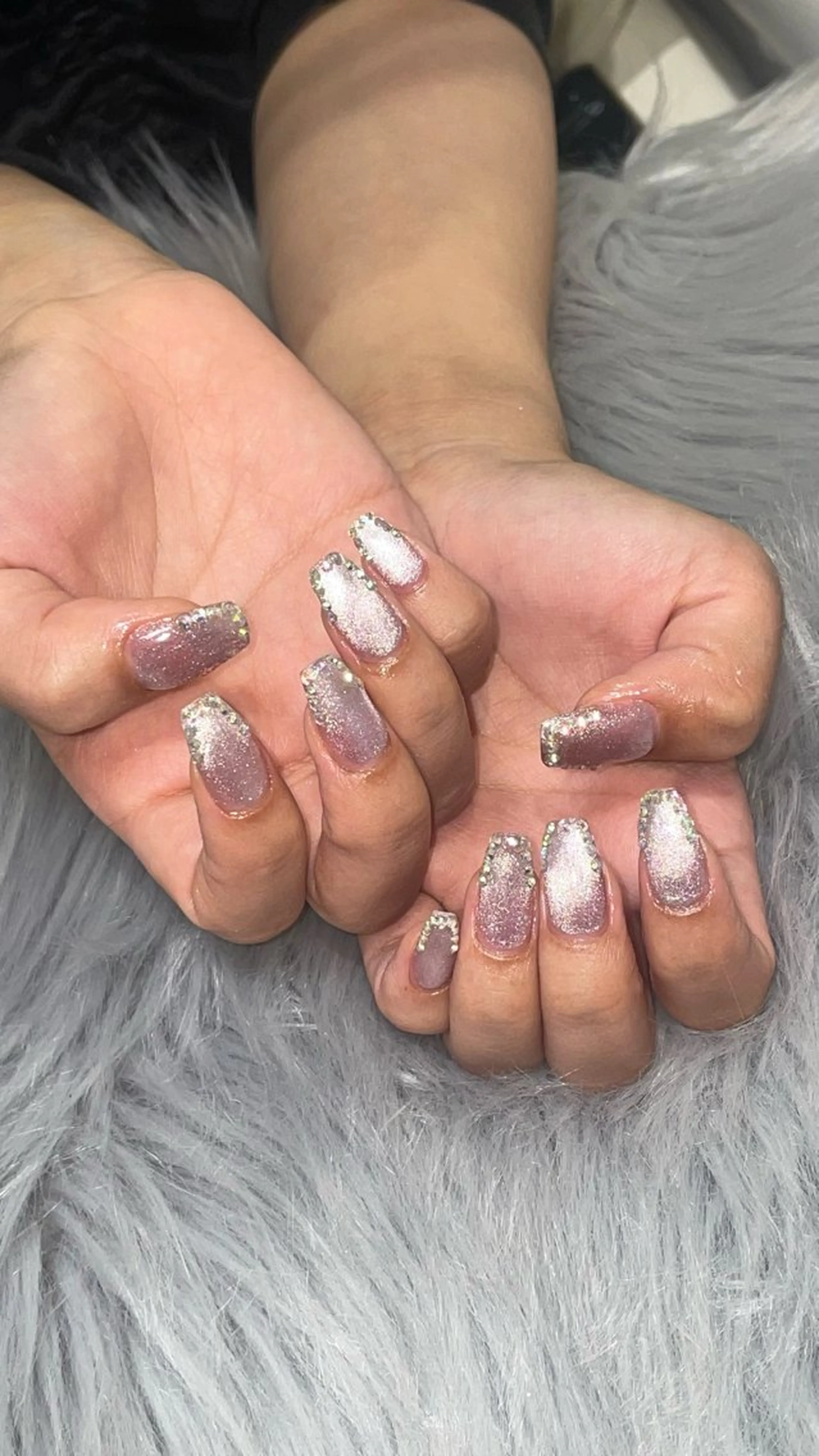 ネイル ラメ(グリッター) ハンドネイル RICO NAIL所属・RICO Nail パーツつけ放題🌈のネイルデザイン