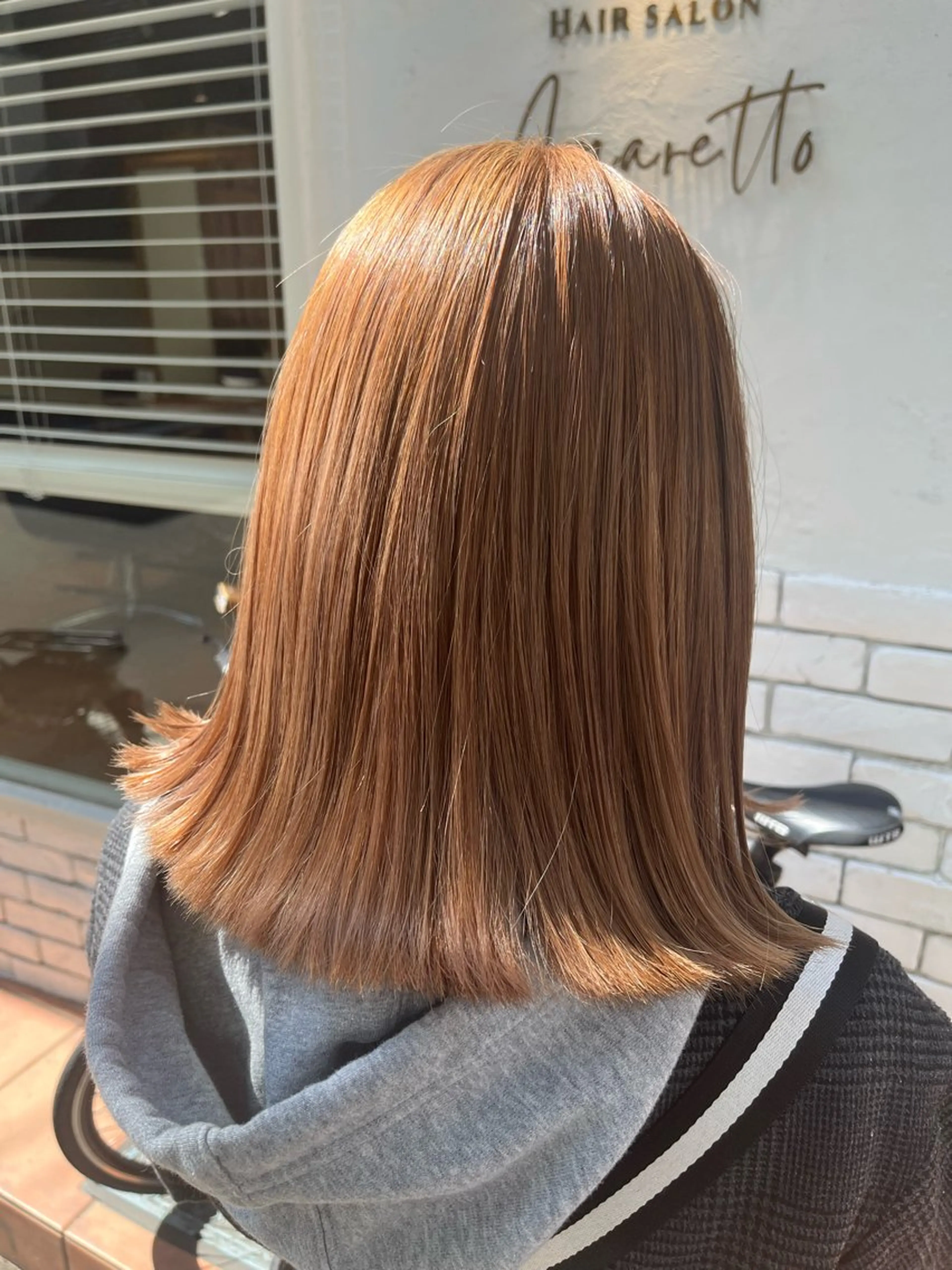 ミディアム カラー ベージュカラー ミルクティーベージュ ヘアカラー 🌈透明感カラー🌈 🌟吉田祐介🌟のヘアスタイル