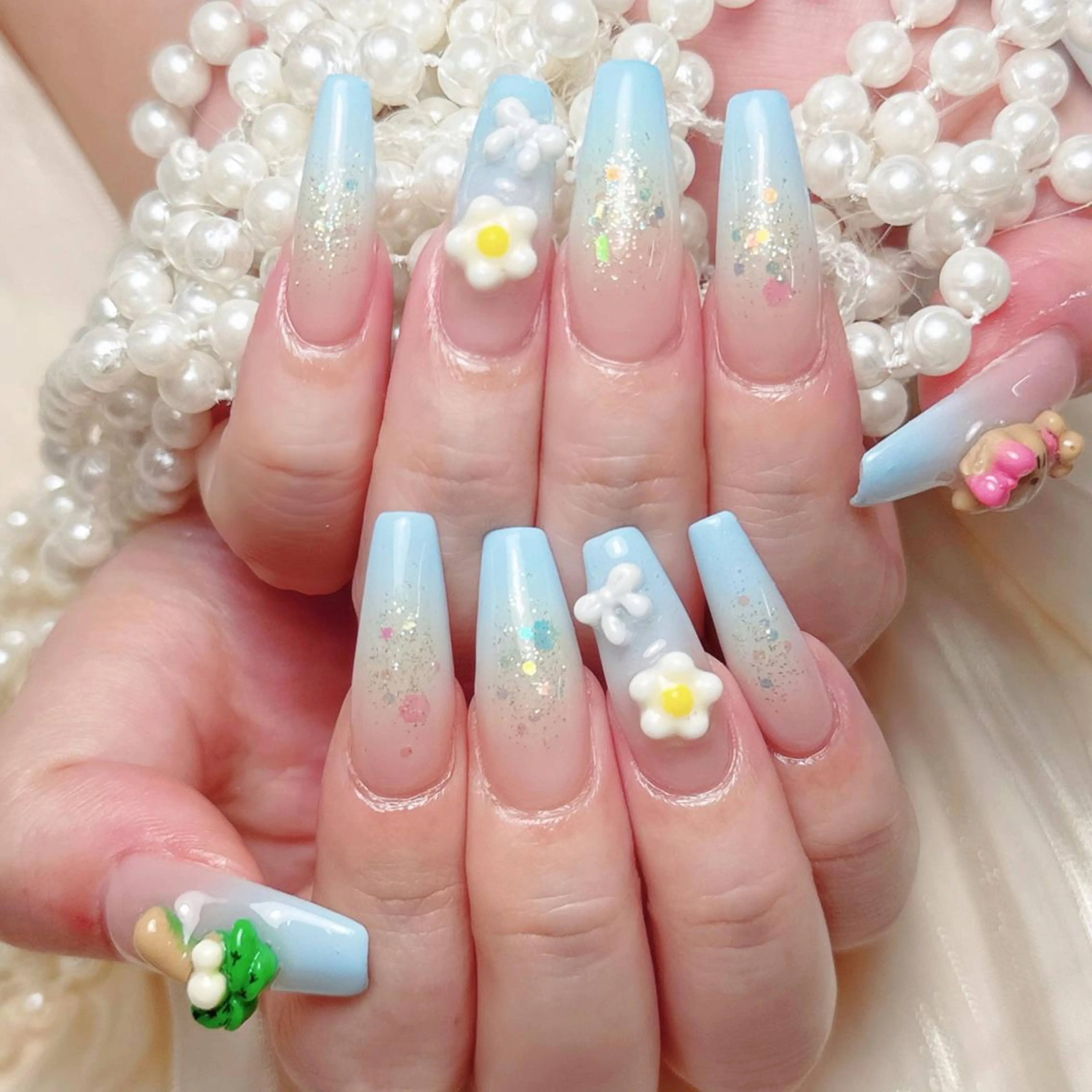 ネイル 🦋チップ長さだし 専門店🦋のネイルデザイン