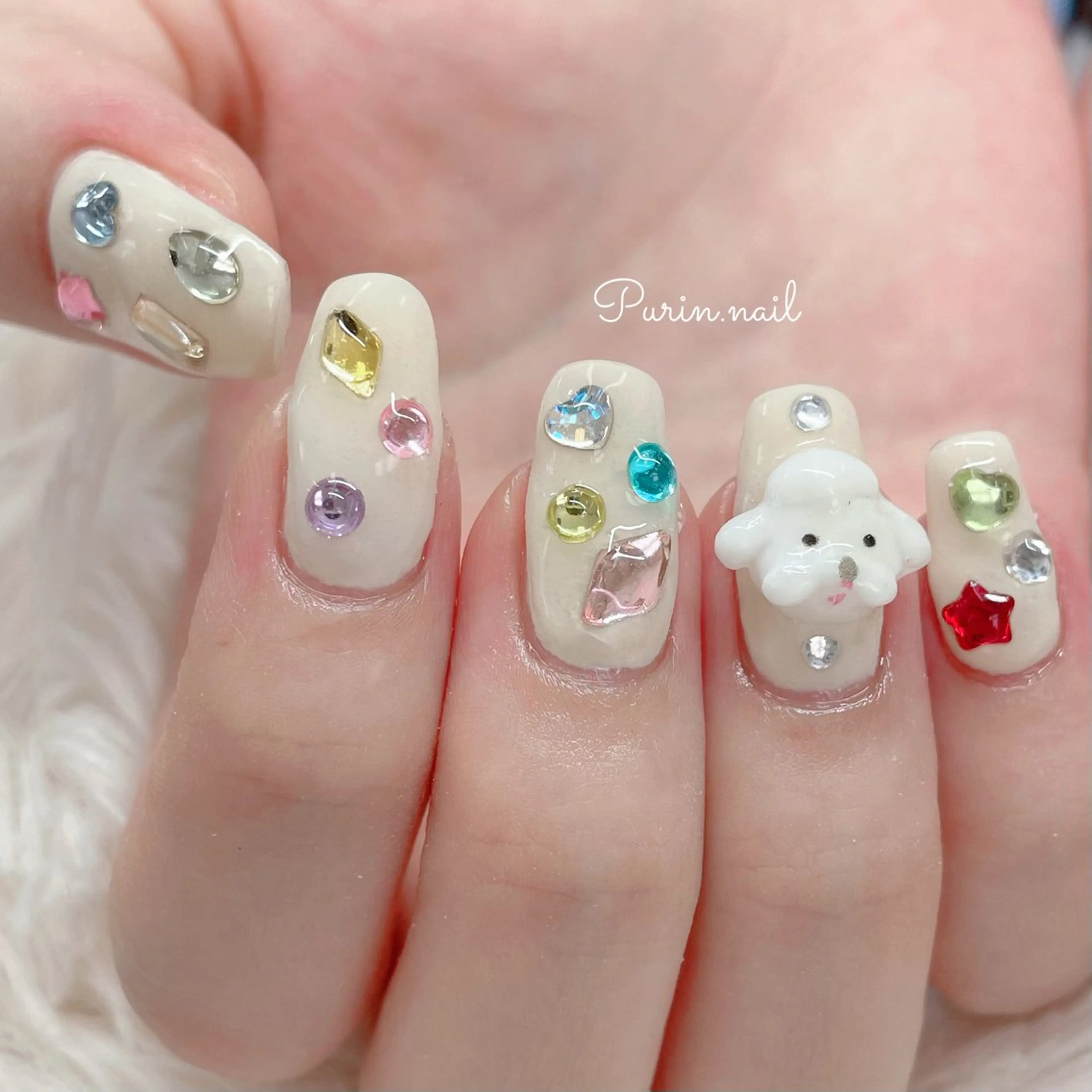 ネイル ハンドネイル Nails by Purin🍮のネイルデザイン