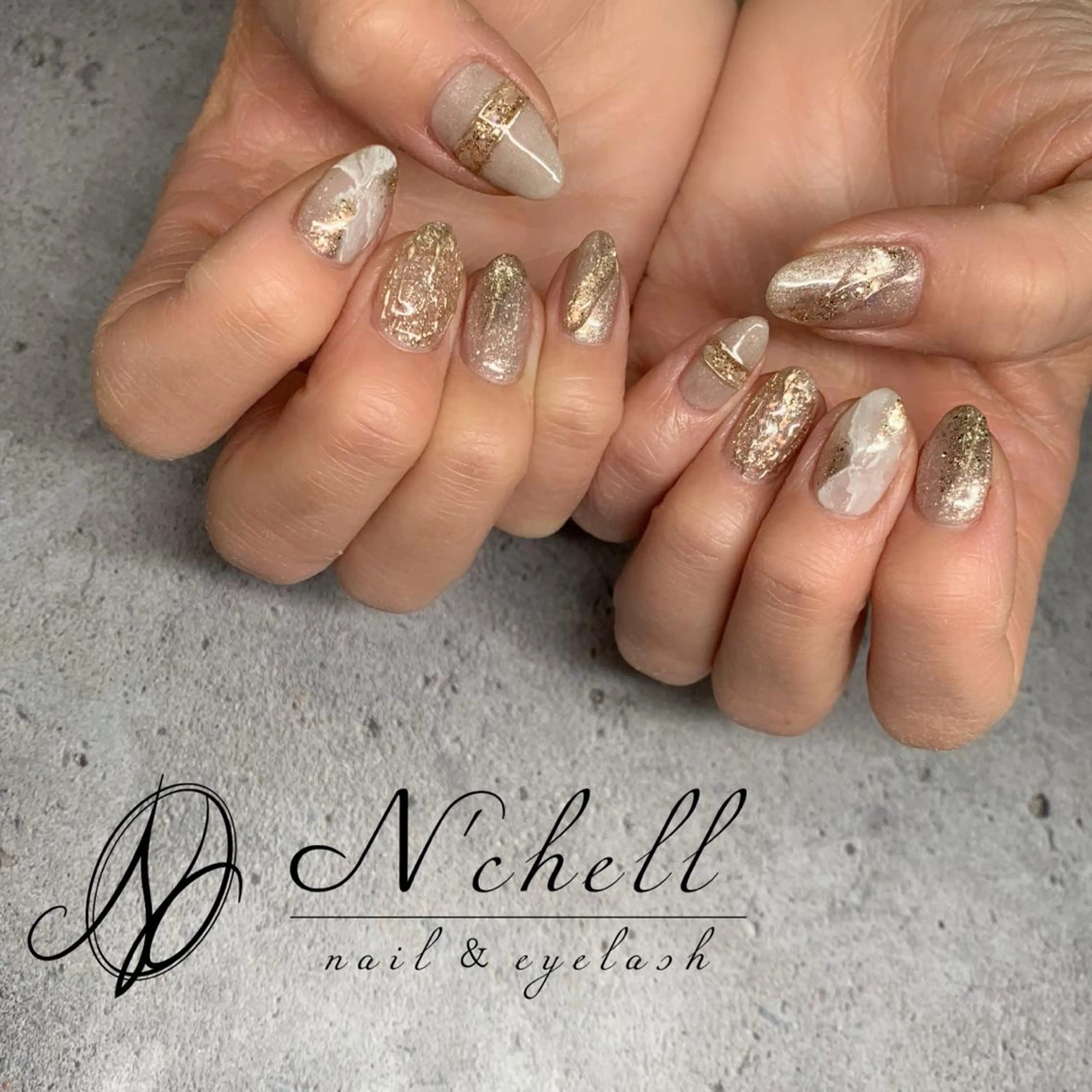 ネイル ニュアンスネイル Nailist Minekiのネイルデザイン