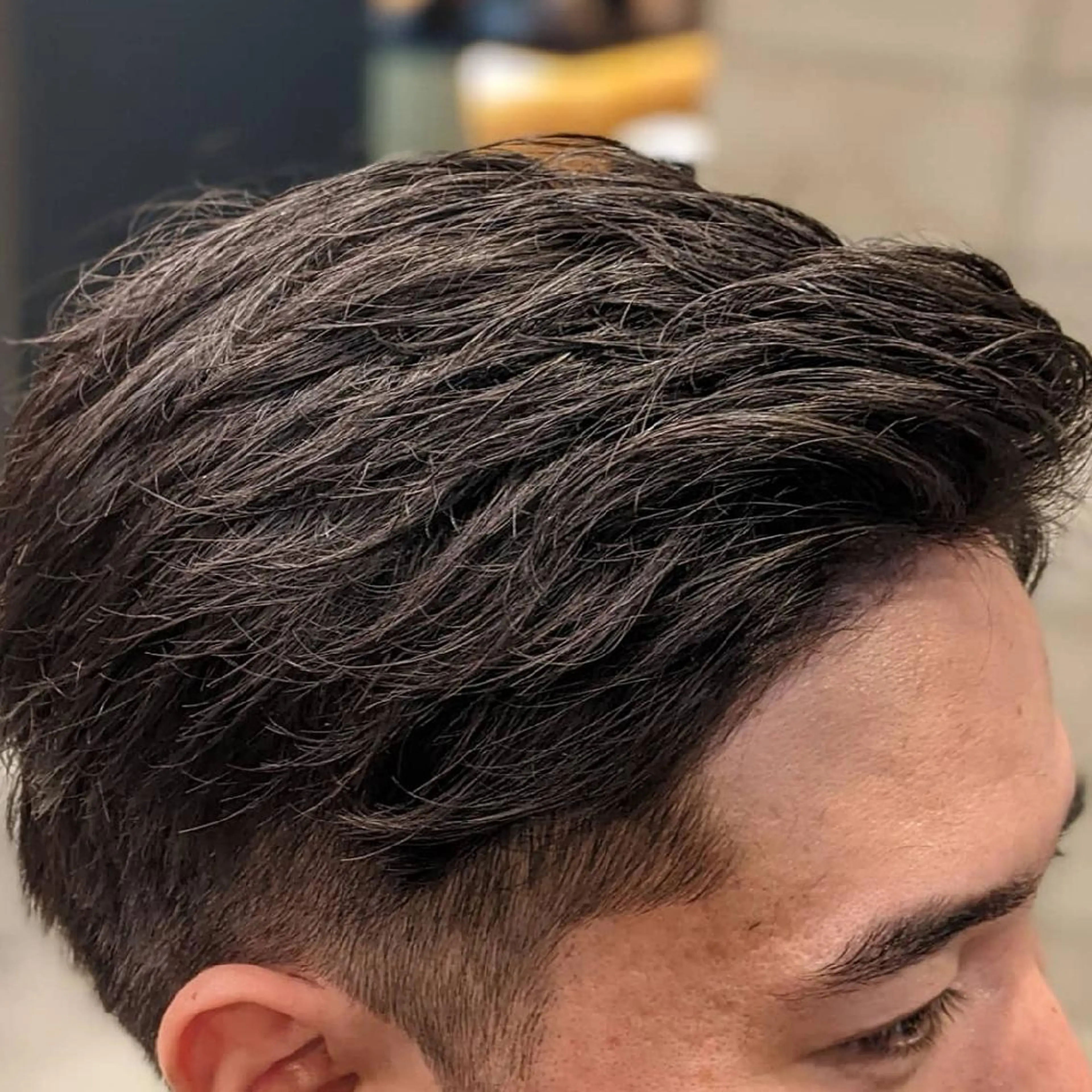 メンズ ミディアム ビジネス FRANK'SBARBER所属・💈山本  卓士💈のヘアスタイル