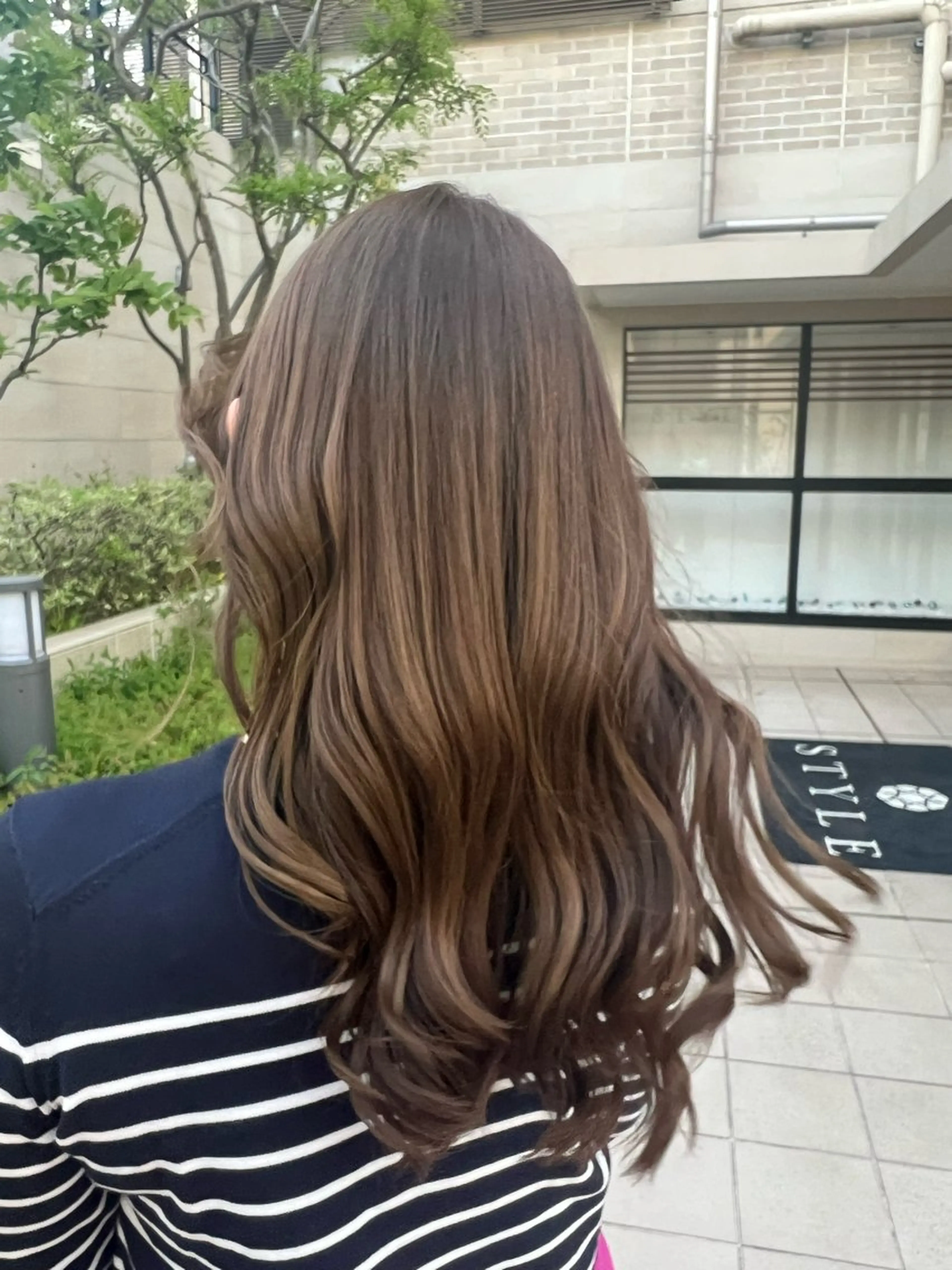 ロング ヘアカラー トリートメント 🌺まなみ/ うる艶カラー🌺のヘアスタイル