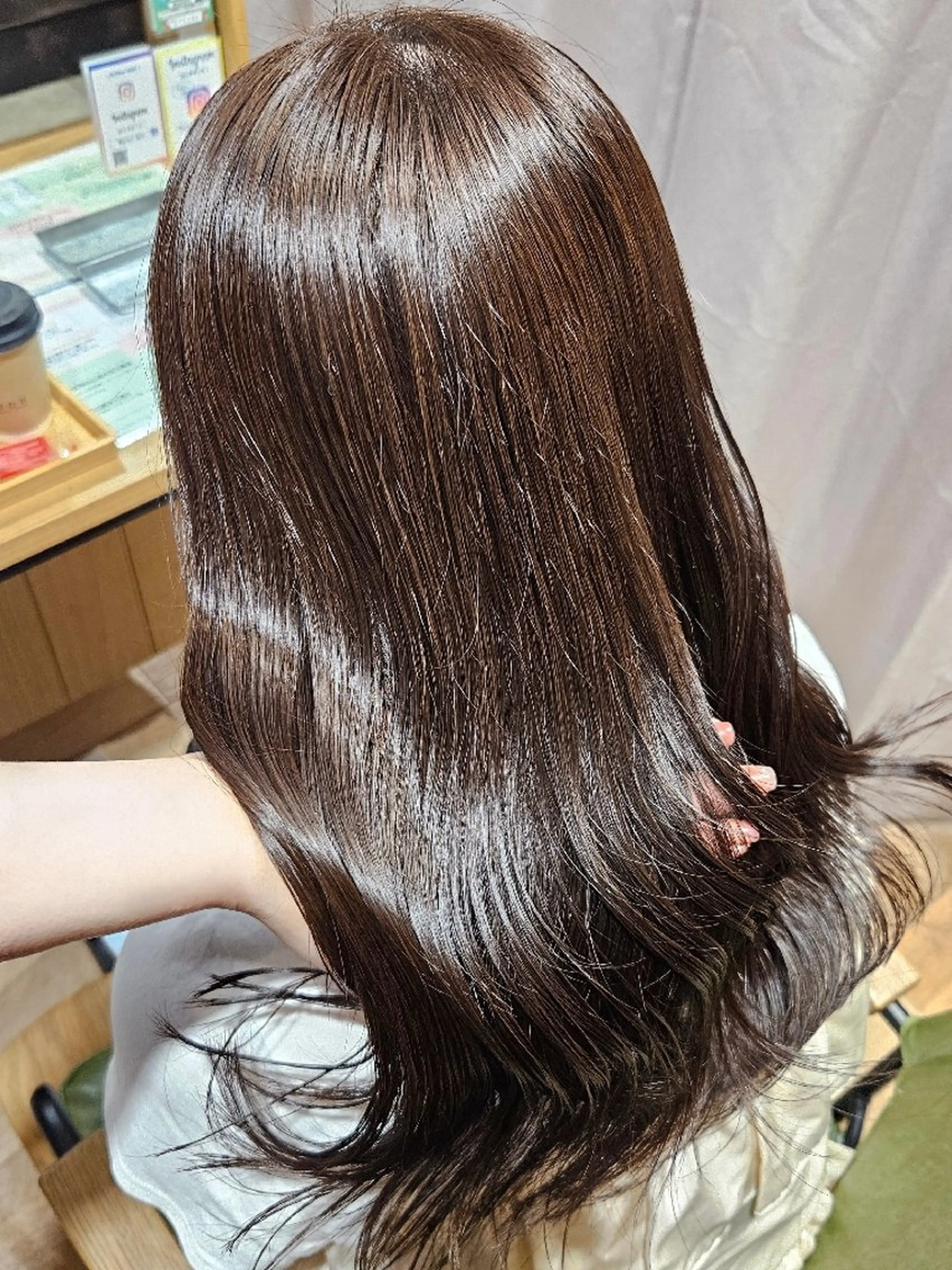 💐成人式前限定💐カット+カラー+髪質改善トリートメントの写真