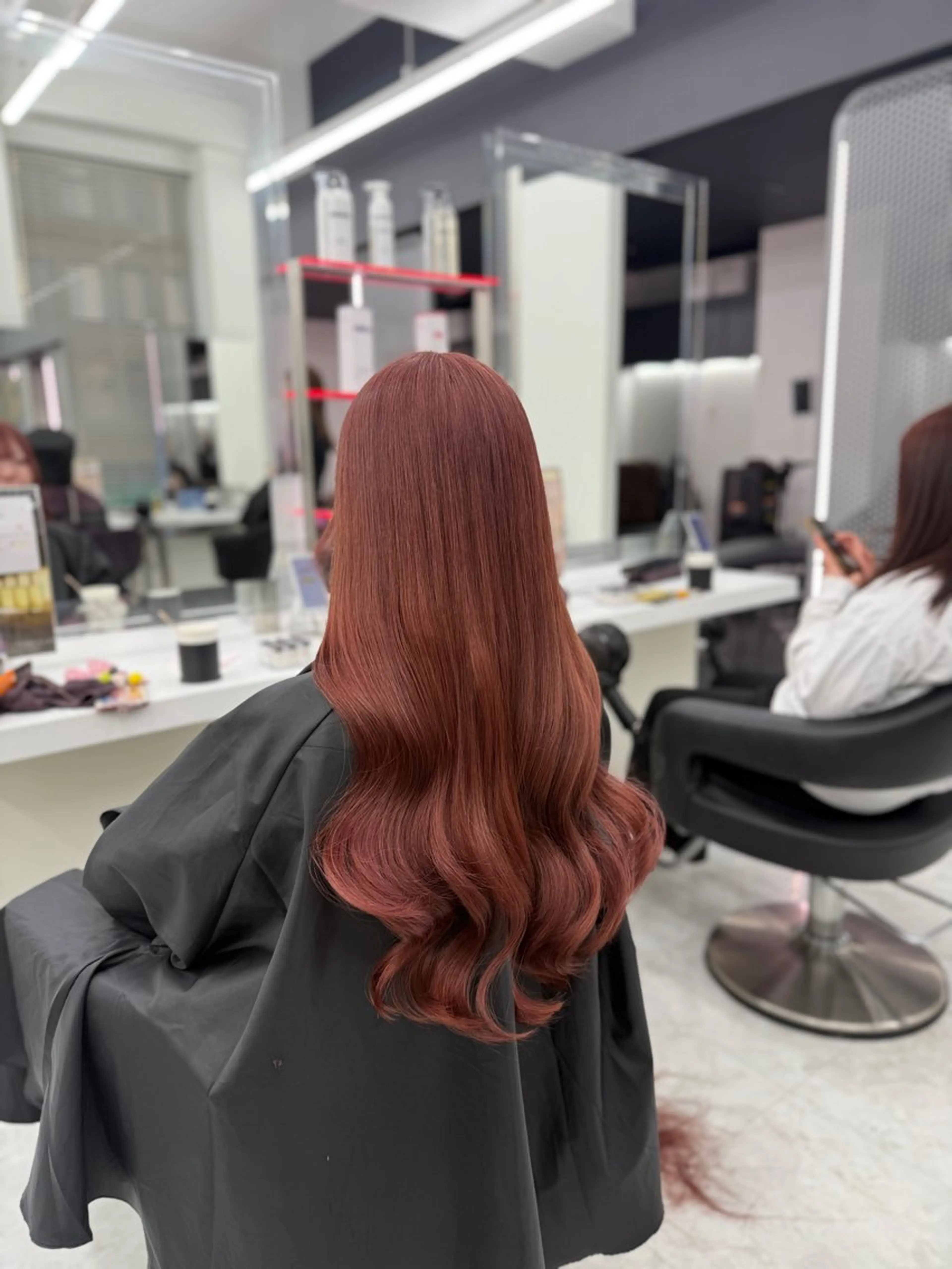 ロング カラー ヘアアレンジ カット ヘアカラー トリートメント ヘッドスパ ヘアセット 🎀Girly艶髪カ ラー🎀Harukaのヘアスタイル