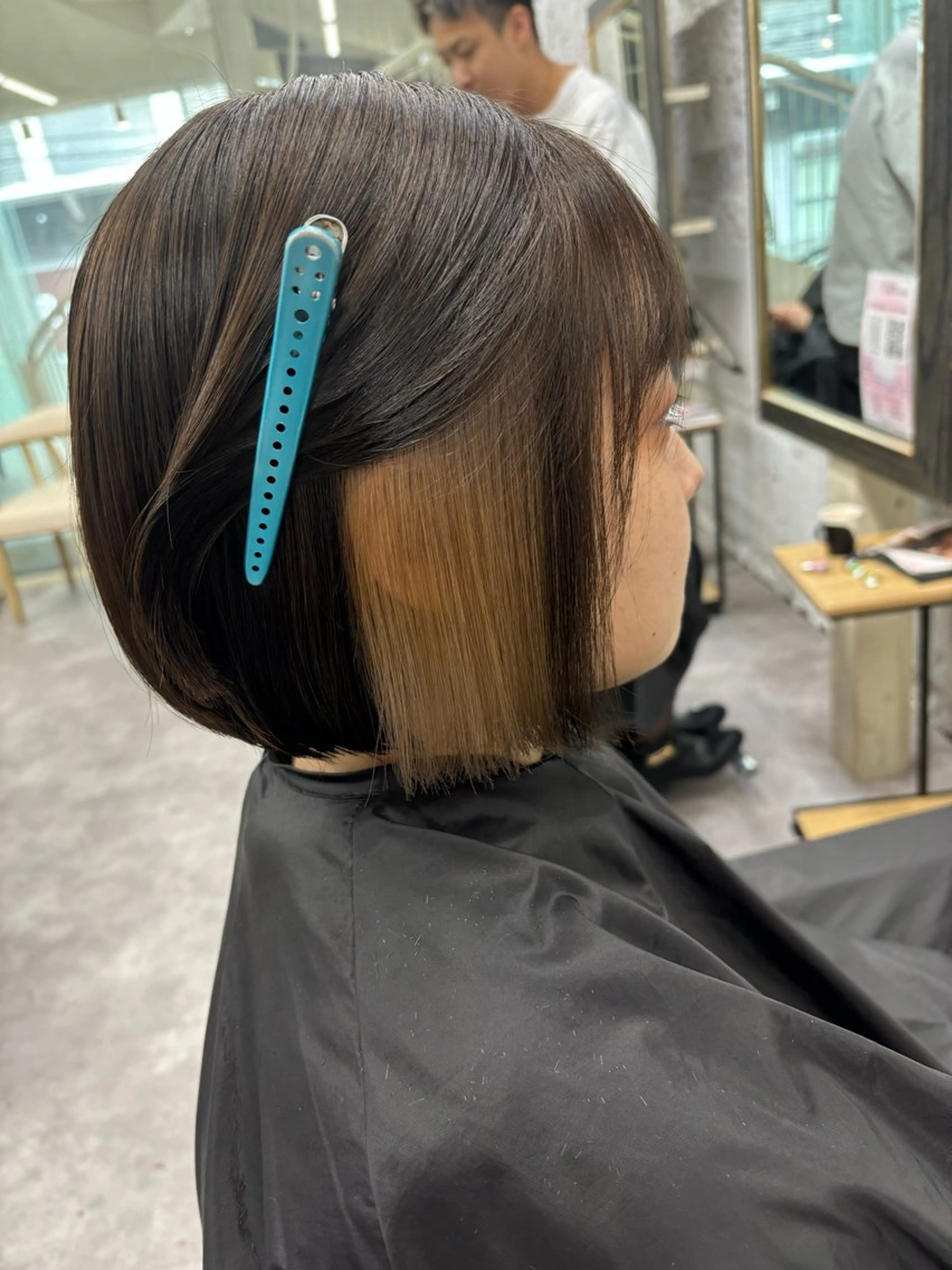 ショート カラー ハイトーン/ダブル カラー/akihoのヘアスタイル