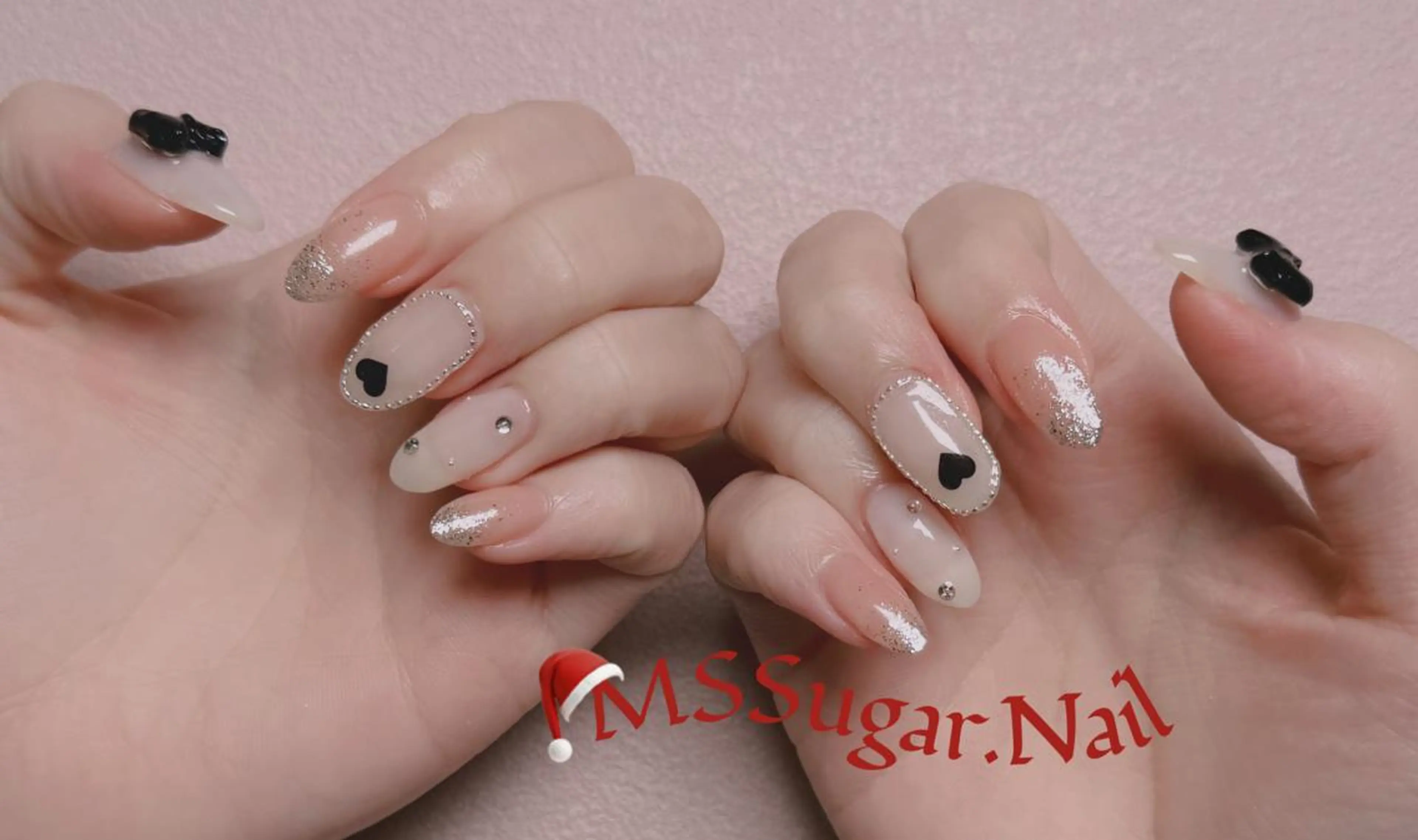 ネイル ハロウィン ロングネイル マグネットネイル スカルプネイル ネイルチップ ハンドネイル Mss ミサキのネイルデザイン