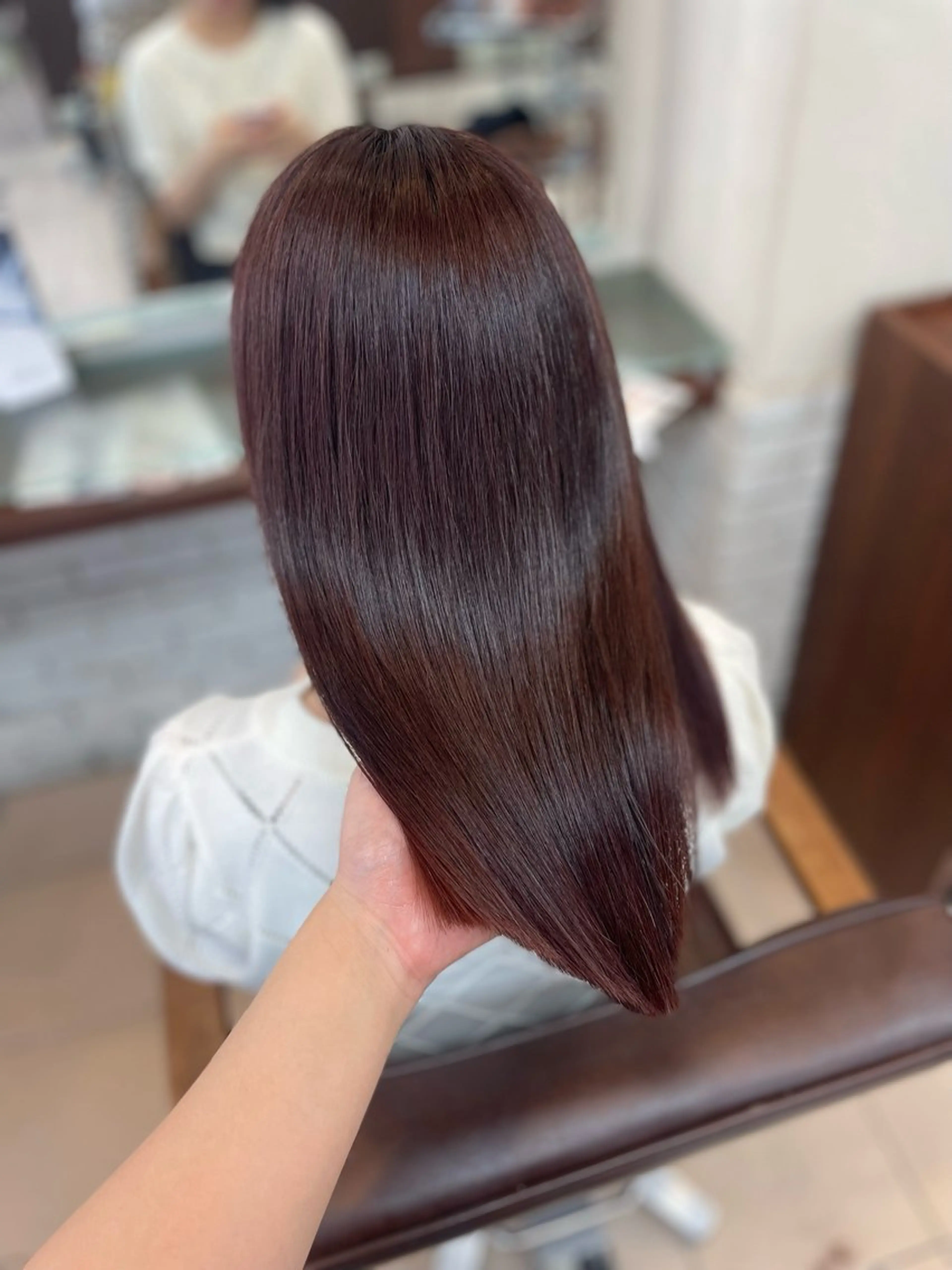 ロング カラー ピンクカラー ヘアカラー トリートメント 原田 華帆🦋🩶のヘアスタイル