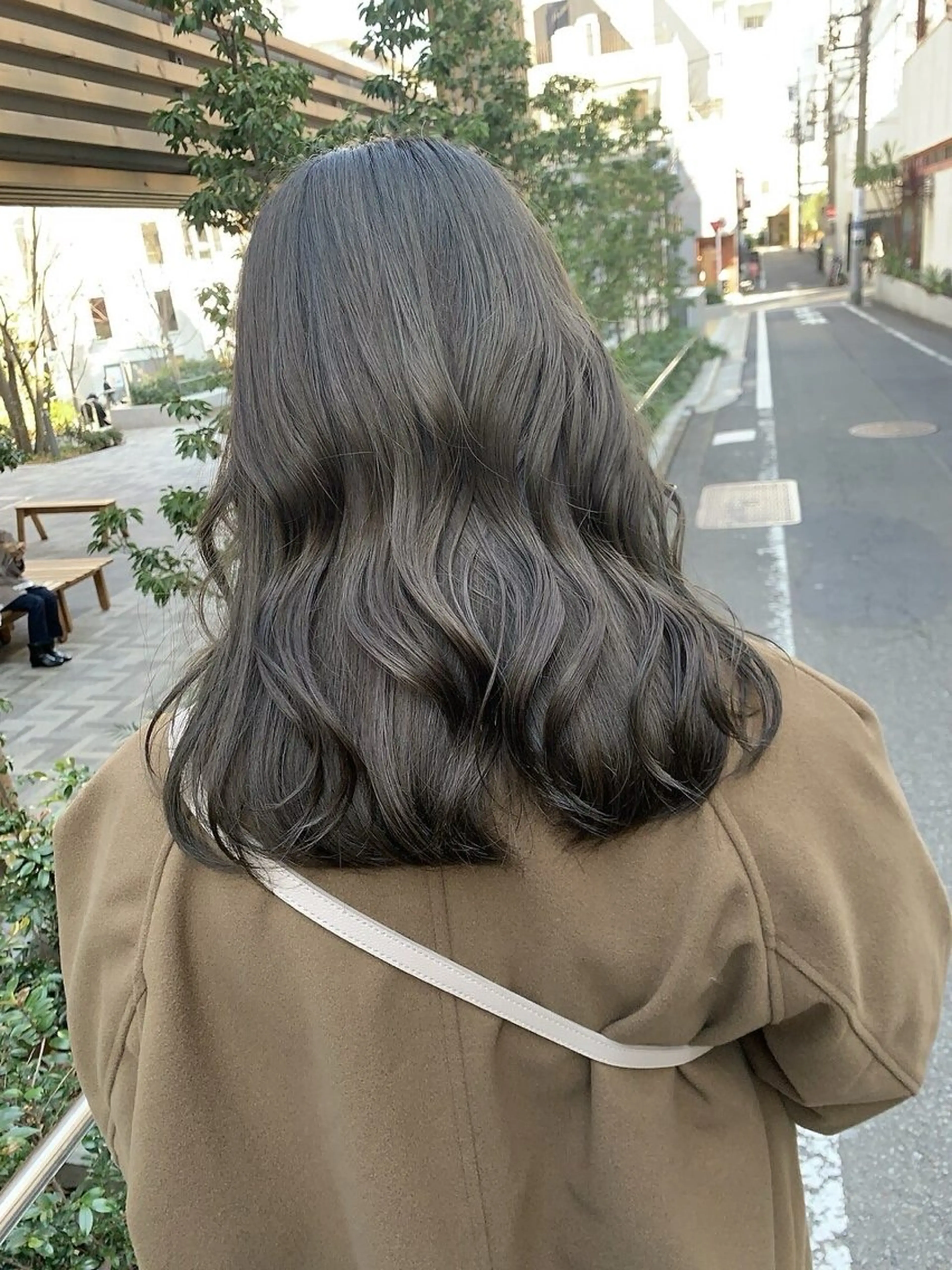 セミロング カラー warme𓂂𓂃 fukaのヘアスタイル