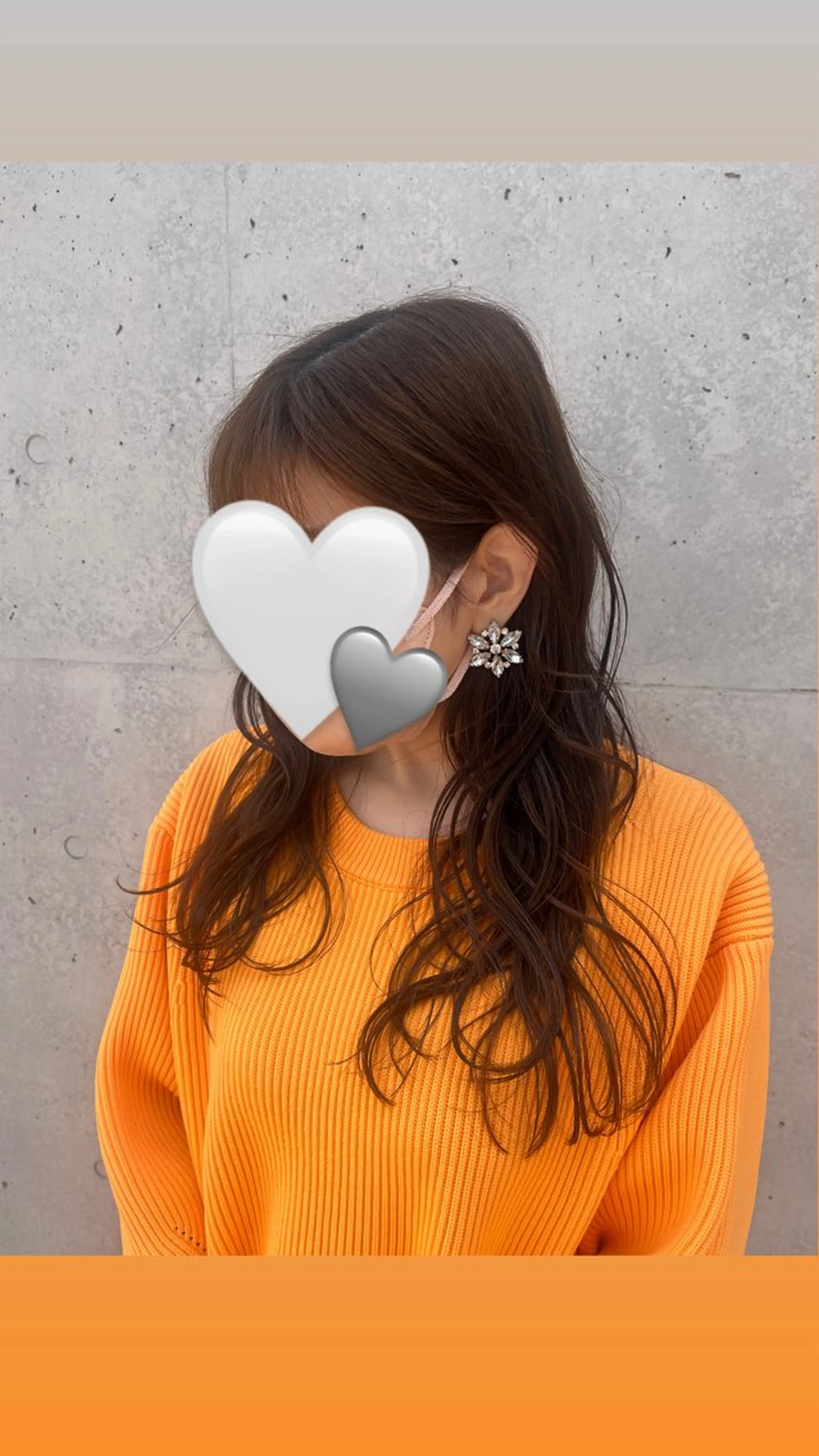 ロング Chocolat阿部野所属・なかじま ささらのヘアスタイル