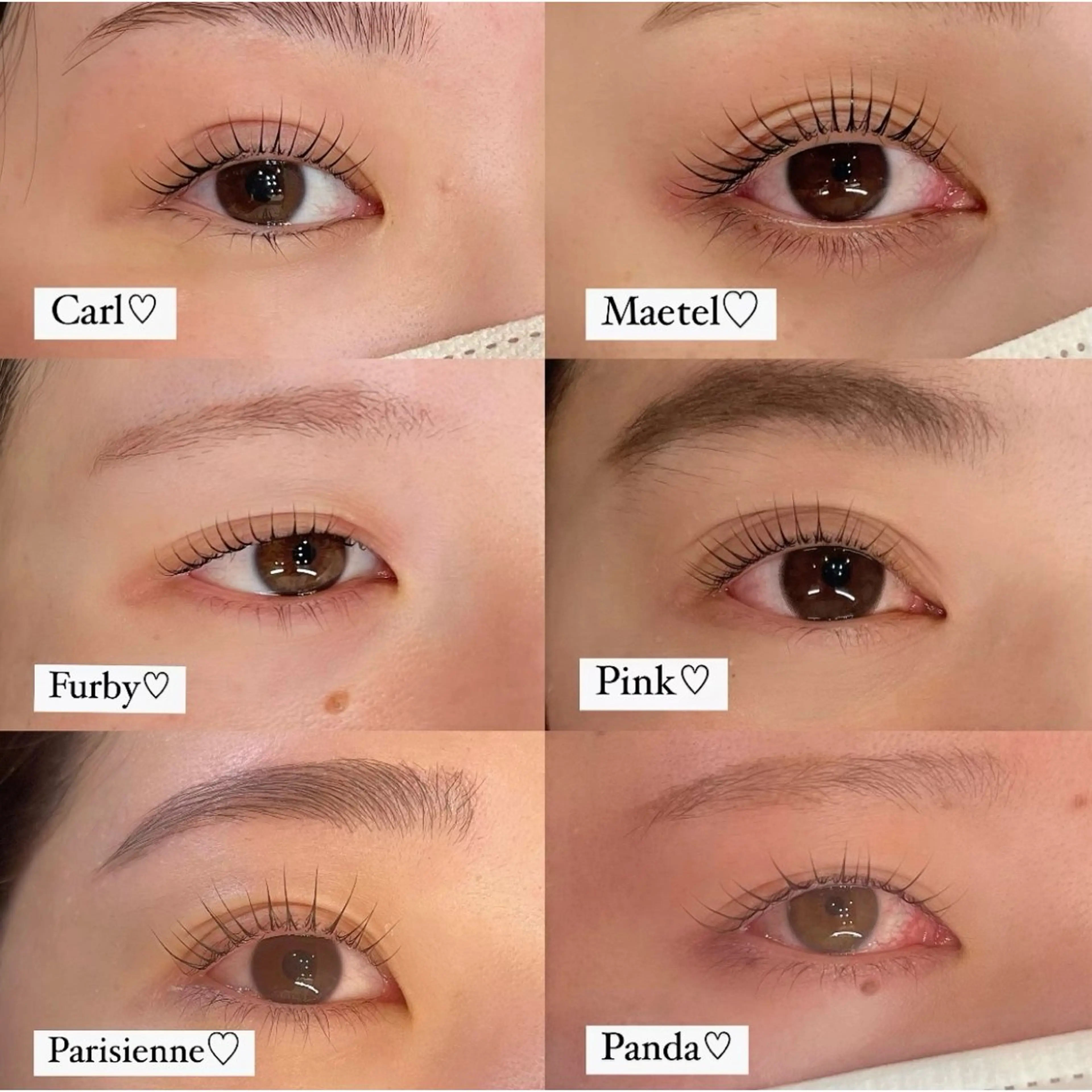 マツエク・マツパ マツパ EYELA甲府昭和♡ adachiのマツエク・マツパデザイン