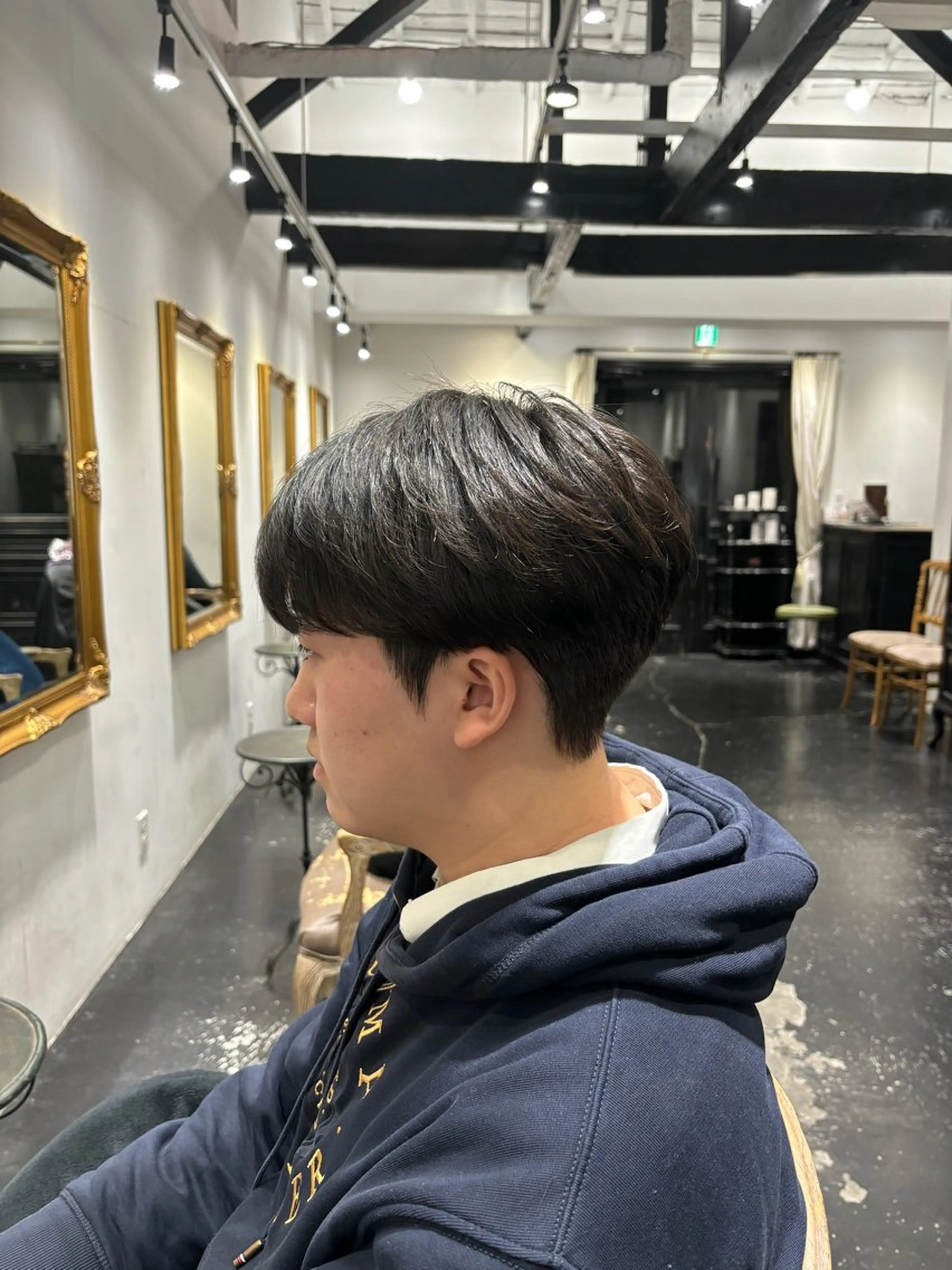 ショート メンズ 韓国メンズヘア/ ダウンパーマ/歩夢のヘアスタイル