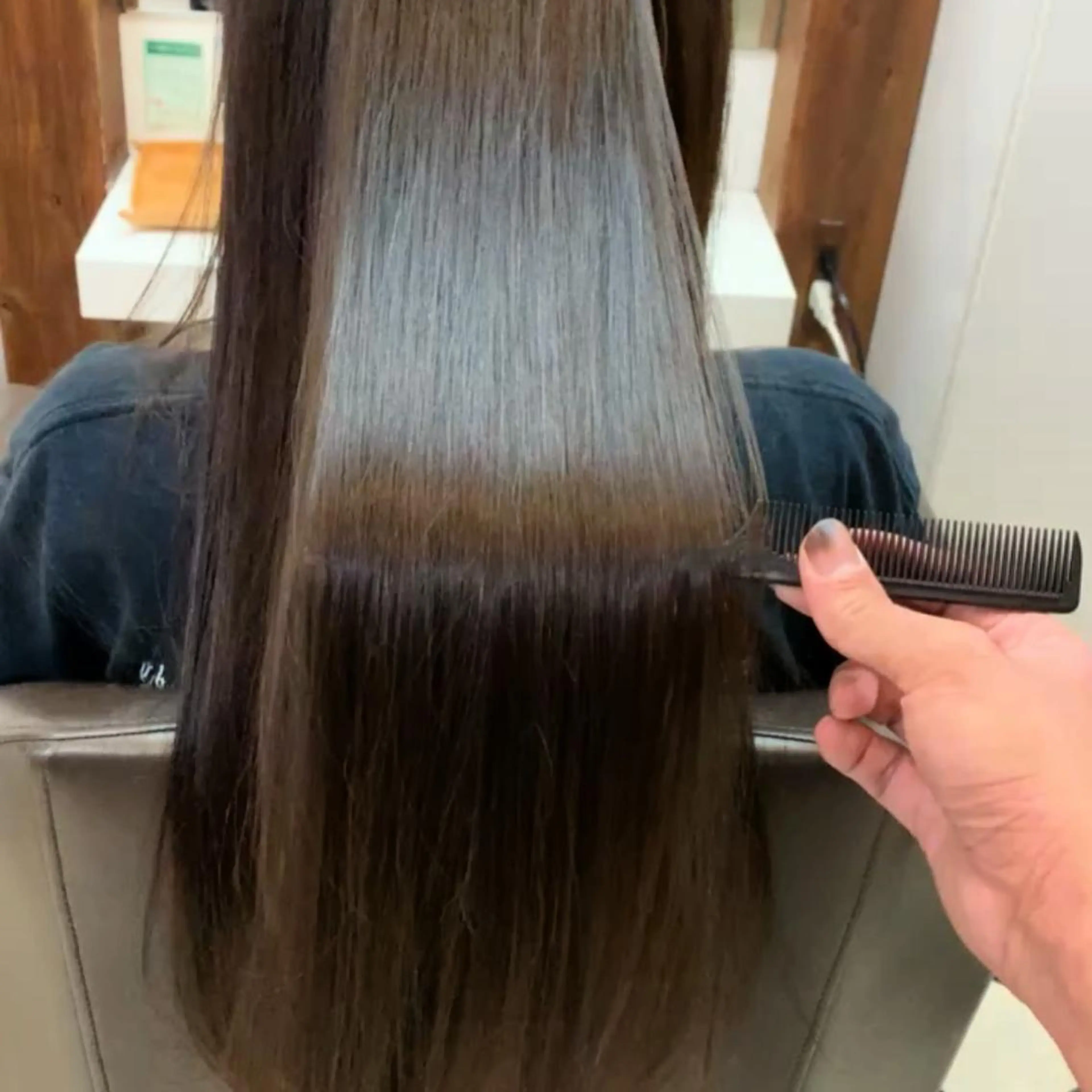 ロング トリートメント 鈴木 啓太のヘアスタイル