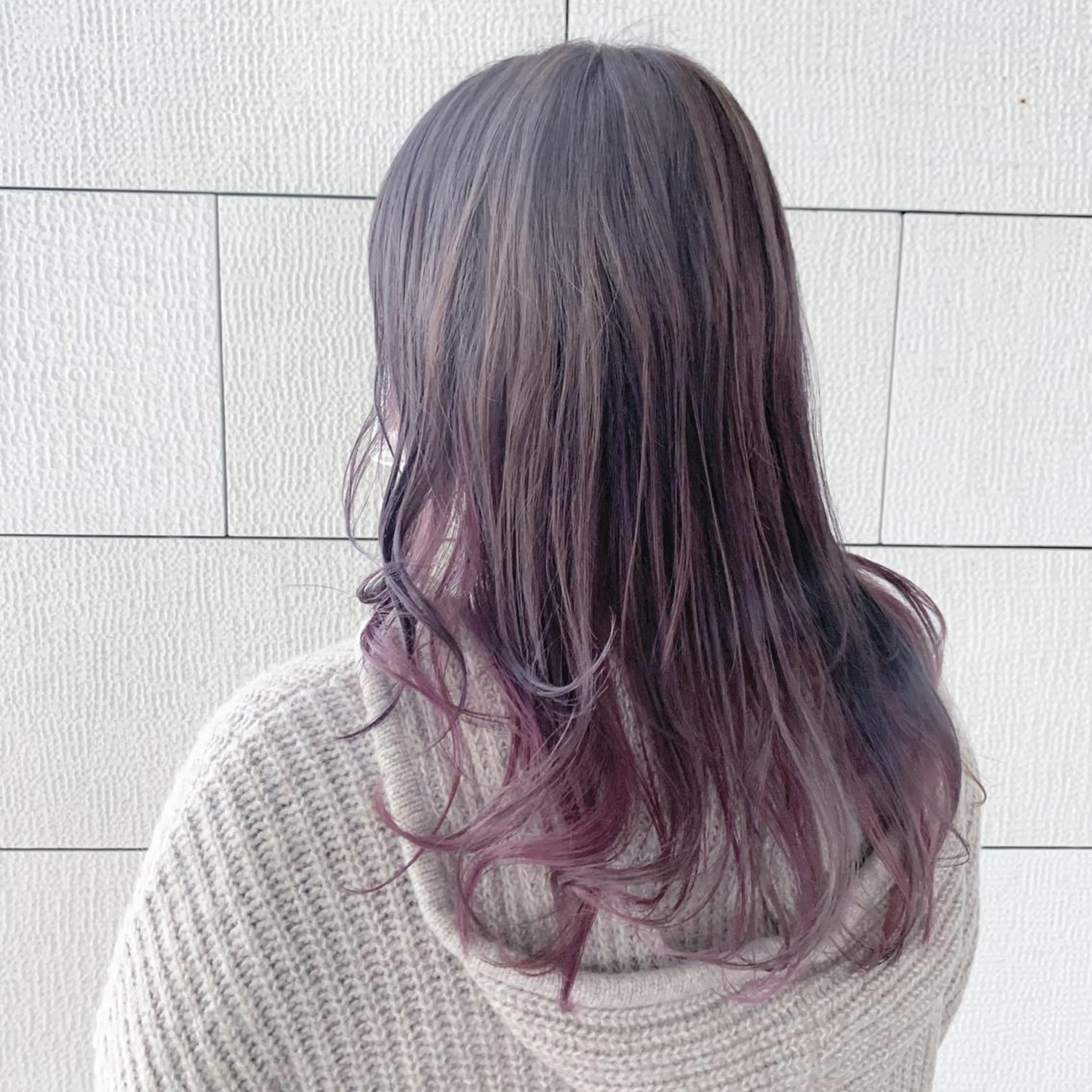 ロング カラー fio マナミのヘアスタイル