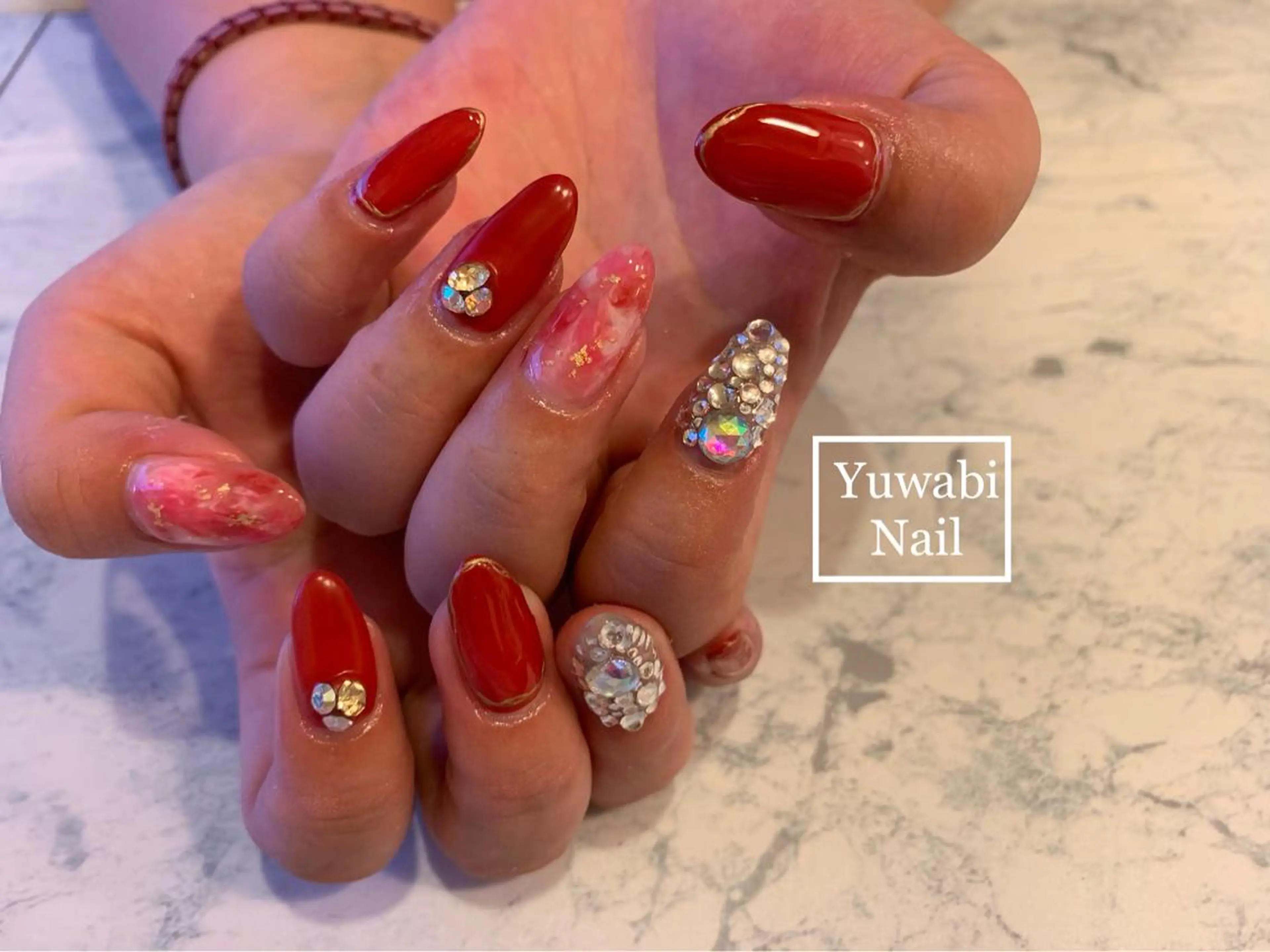 ネイル ハンドネイル フットネイル Yuwabi Nail所属・Mimore ミモア 水戸のネイルデザイン