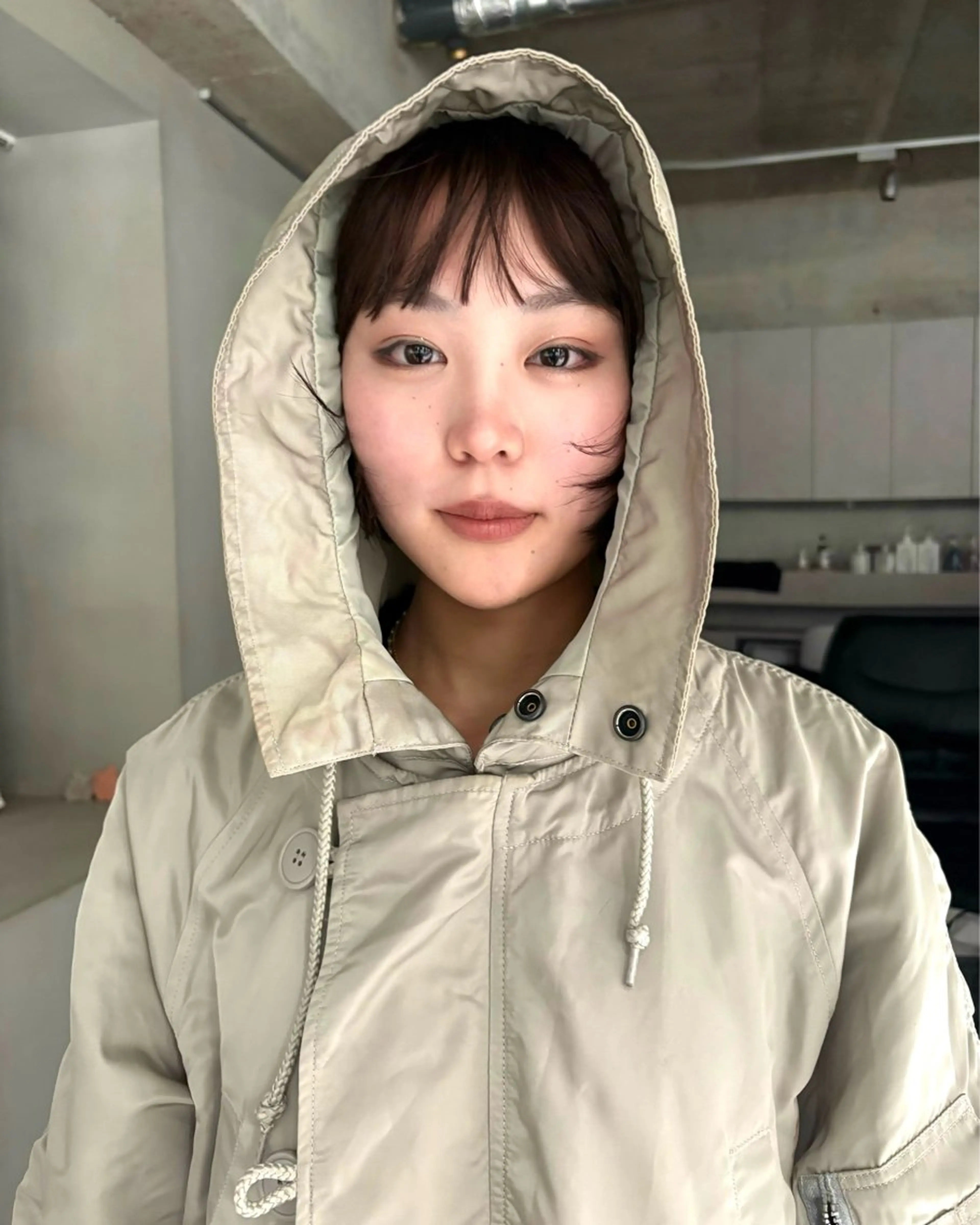 ショート カット ヘアカラー FILMS 綾菜のヘアスタイル