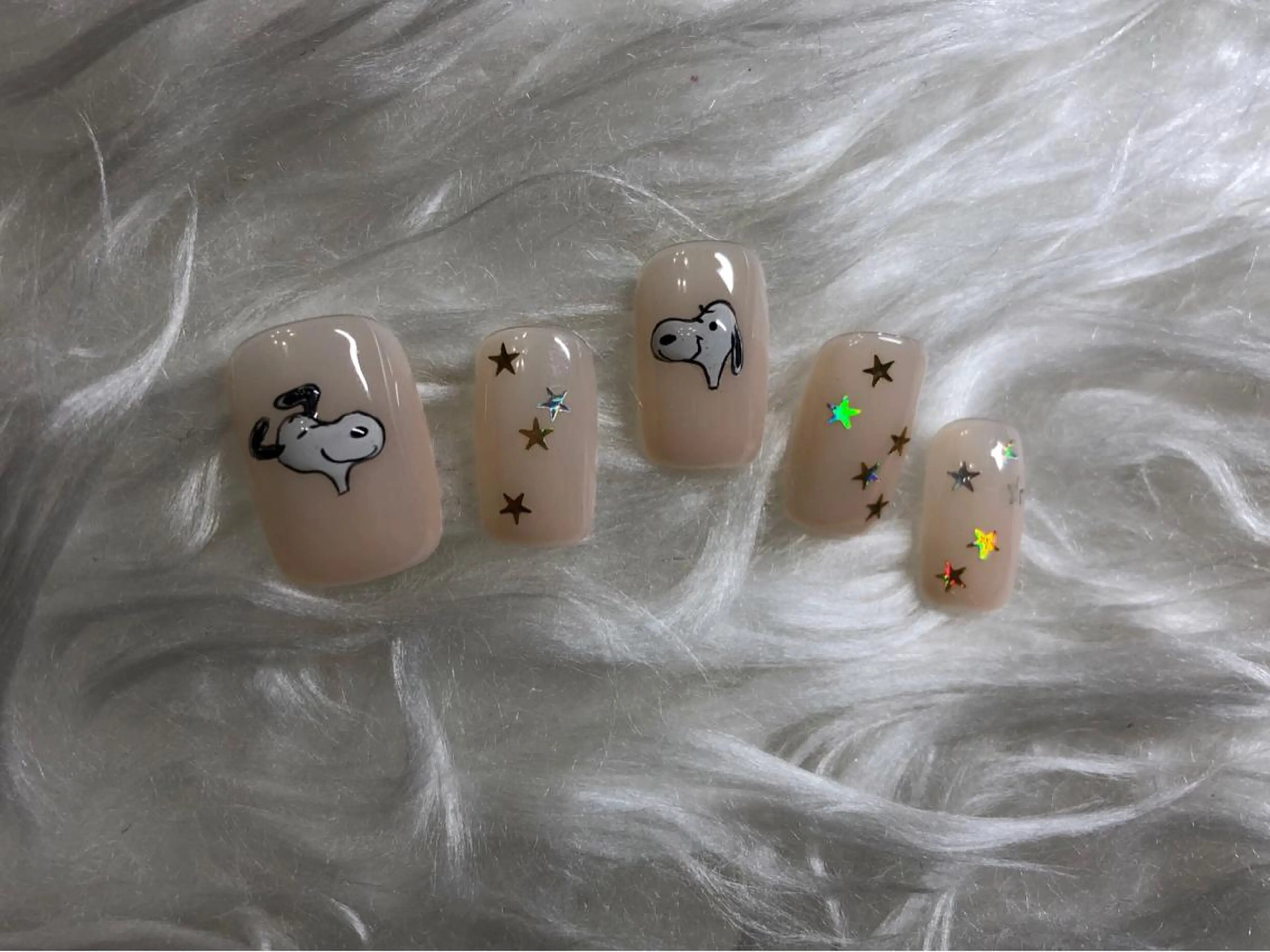 ネイル ぷっくりネイル シンプルネイル ハンドネイル ☽ ☾のネイルデザイン