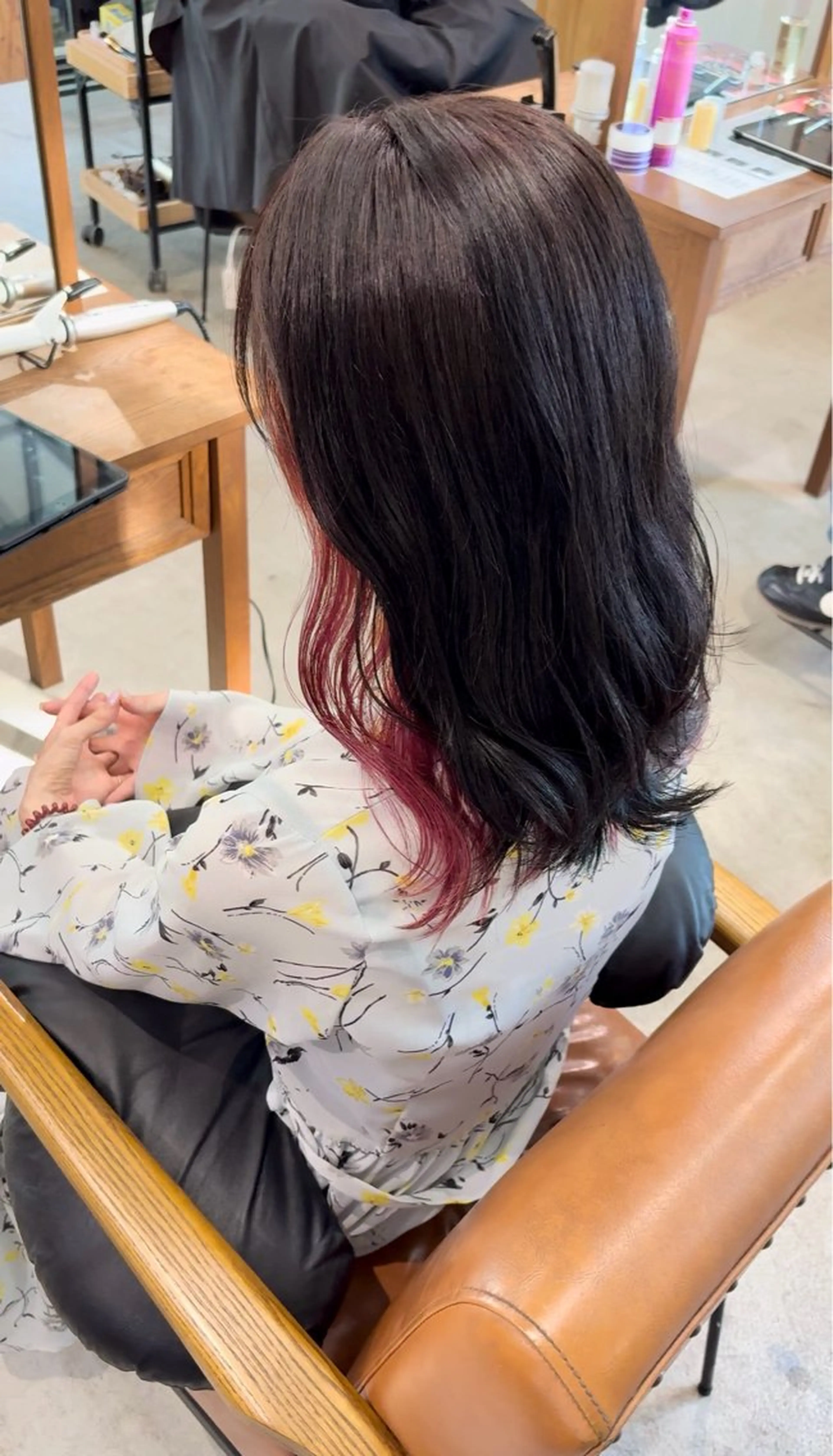 ミディアム カット ヘアカラー トリートメント Nicoru*所属・SONO 【一宮】のヘアスタイル