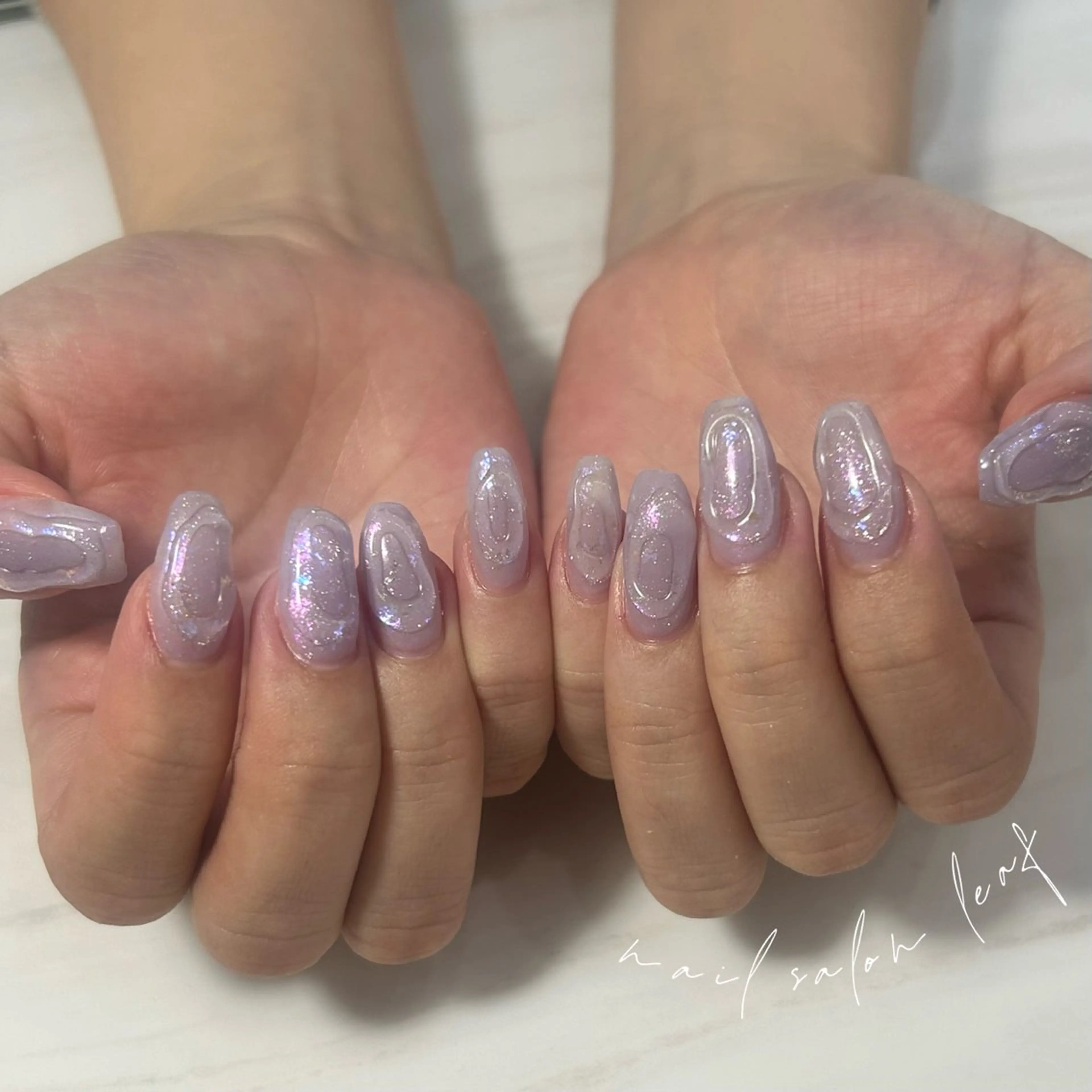 ネイル ニュアンスネイル Leaf所属・Leaf ちかほのネイルデザイン