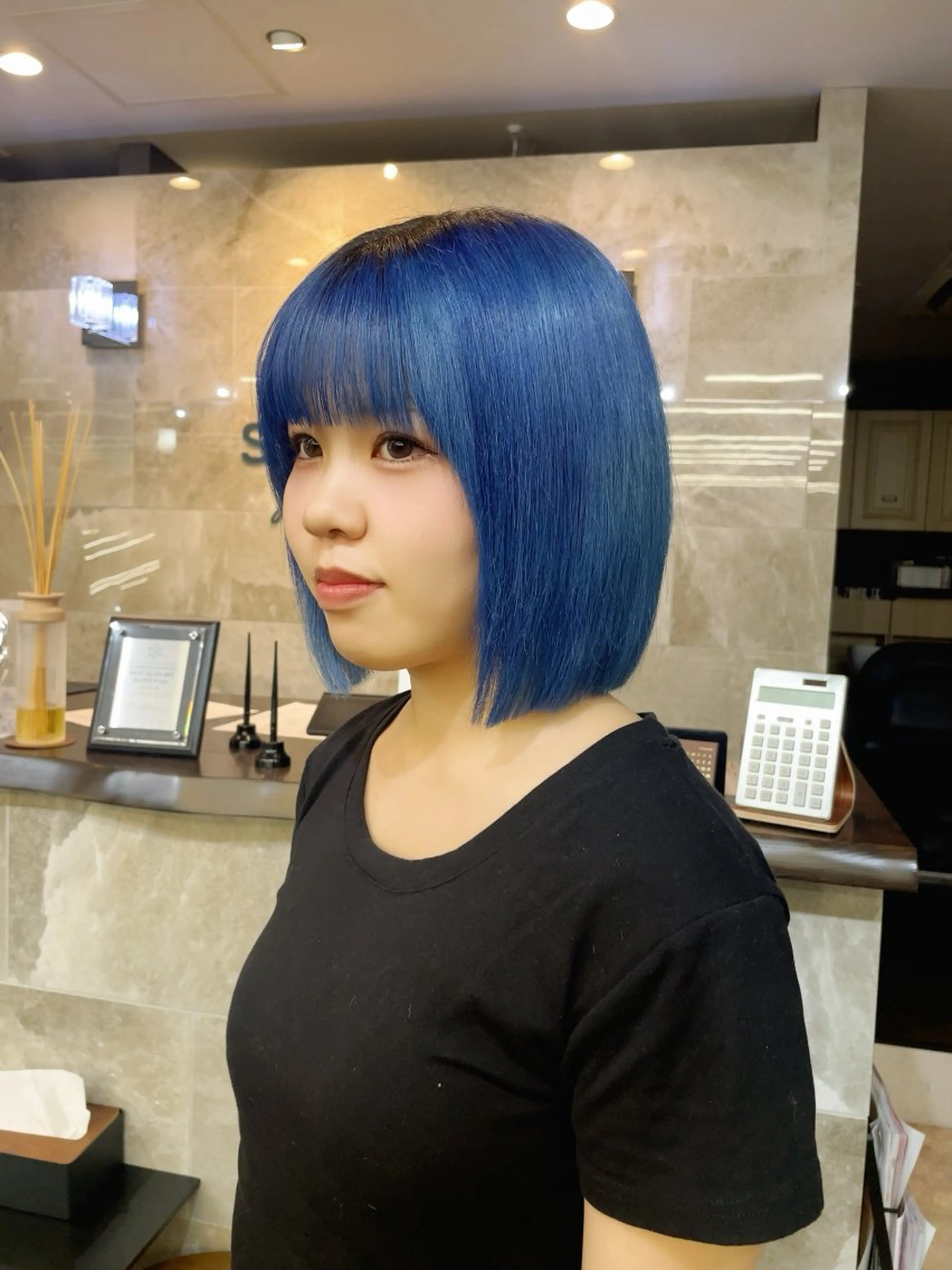 ショート カラー ボブ sand yokohama所属・🌟似合わせカット No.1🌟ホノのヘアスタイル