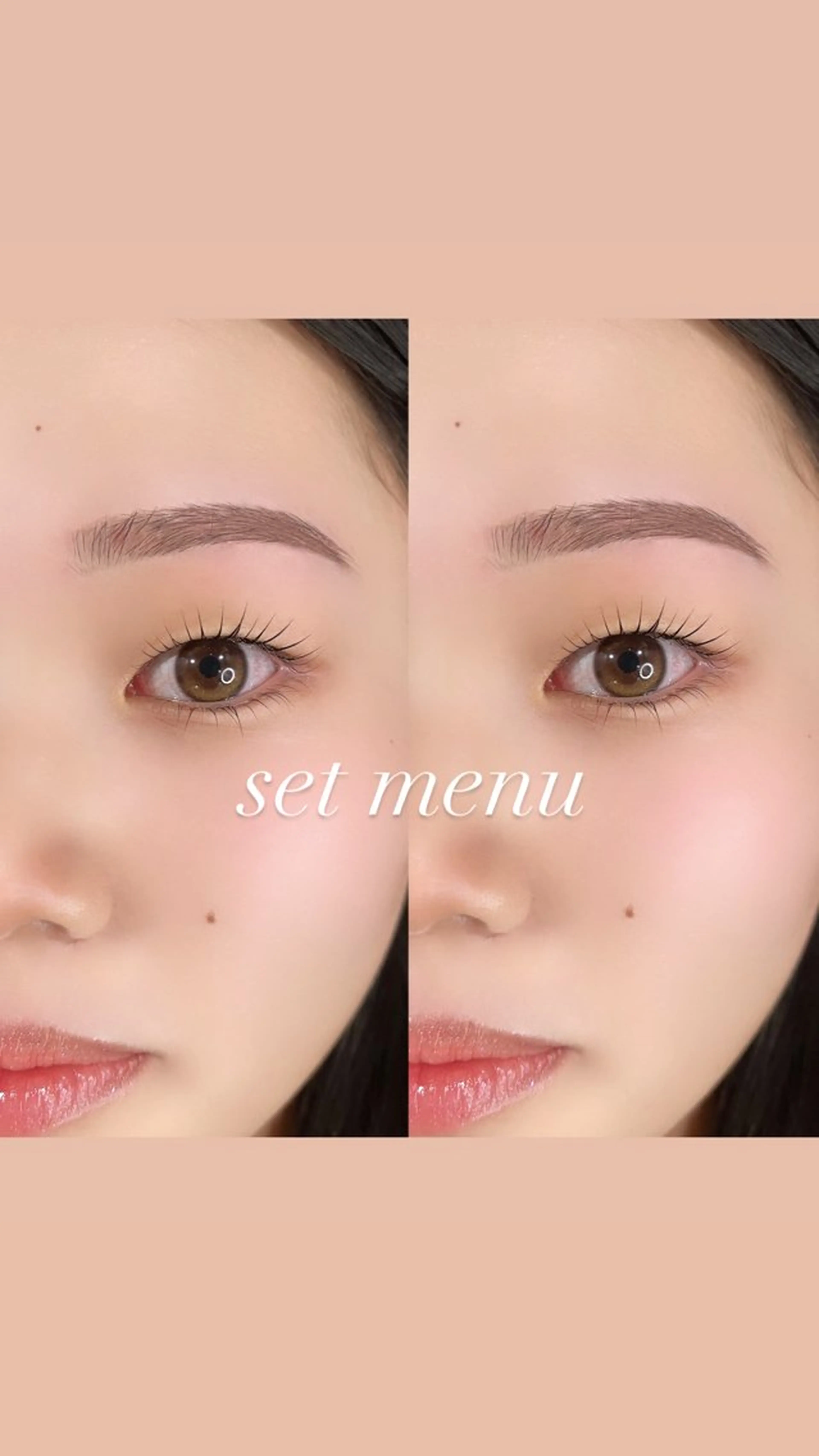 マツエク・マツパ 一重×まつ毛パーマ マツパ 🩵HARUHI 京都Two🩵のマツエク・マツパデザイン