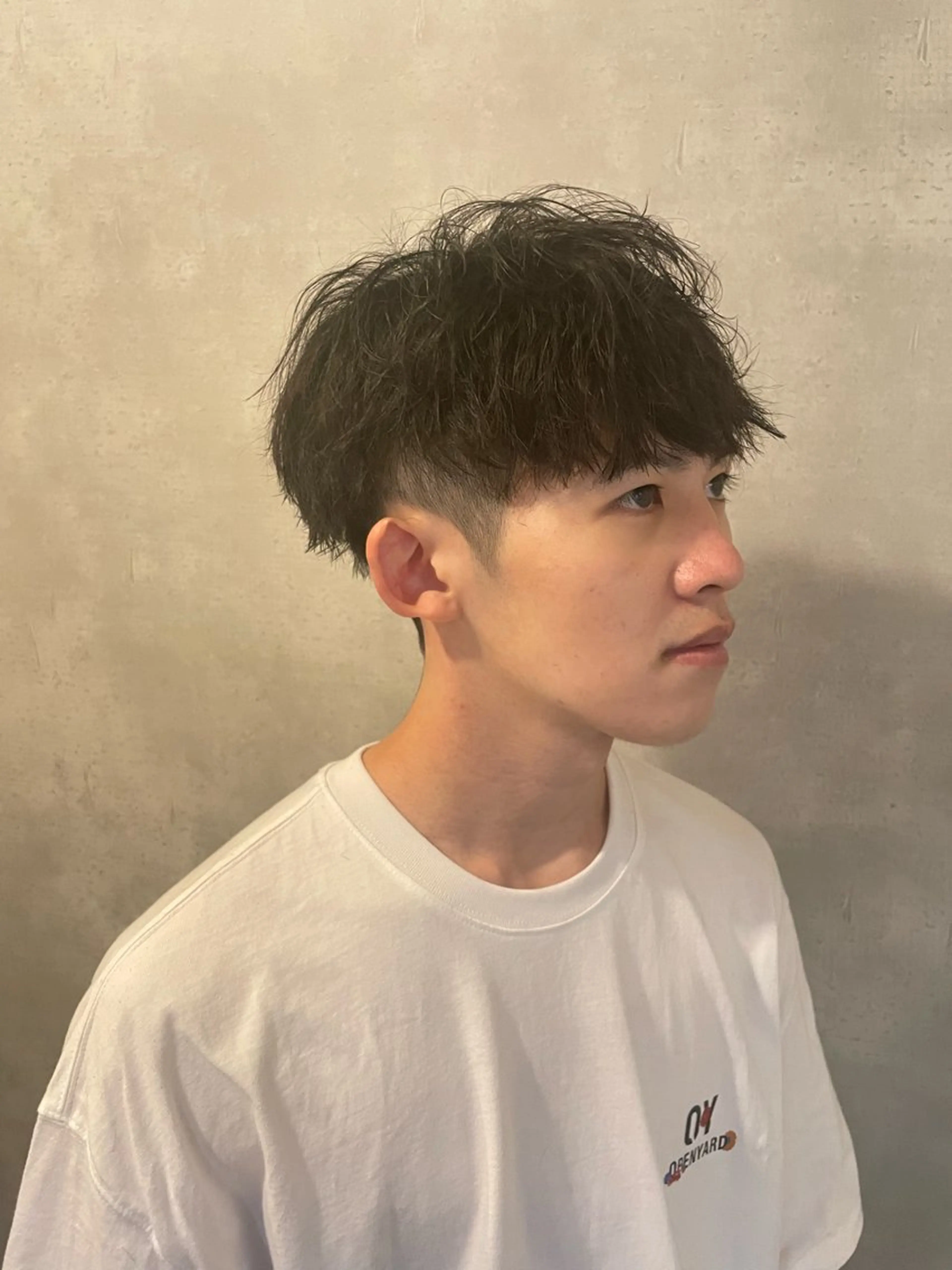 メンズ カット ヘッドスパ ヘアセット フリーランスシェアサロンルレイル所属・心斎橋/メンズ /ルレイル/地形真希のヘアスタイル