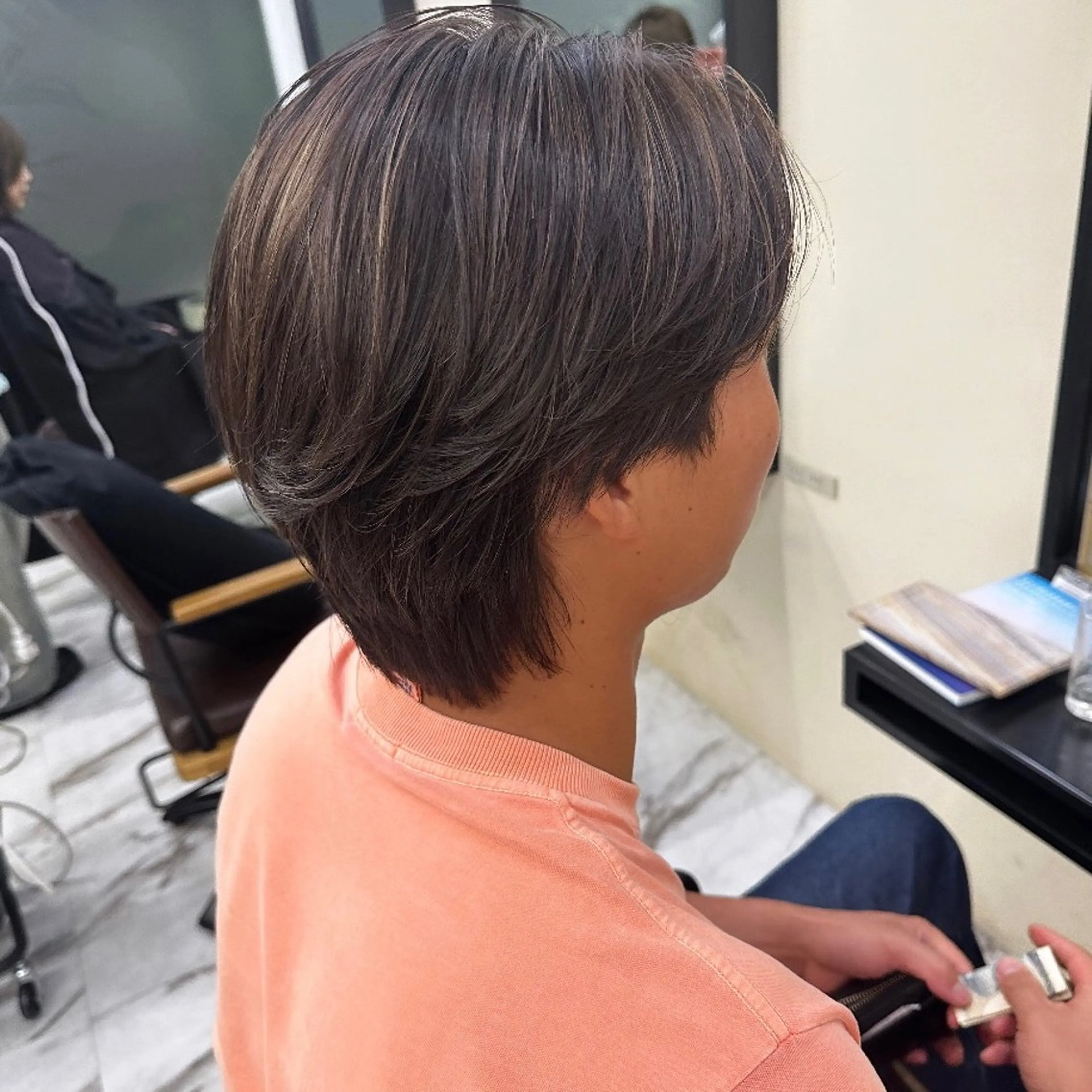 ショート メンズ her  by RIN hair所属・再現性×メンズヘア/ 表参道/MOMONEのヘアスタイル