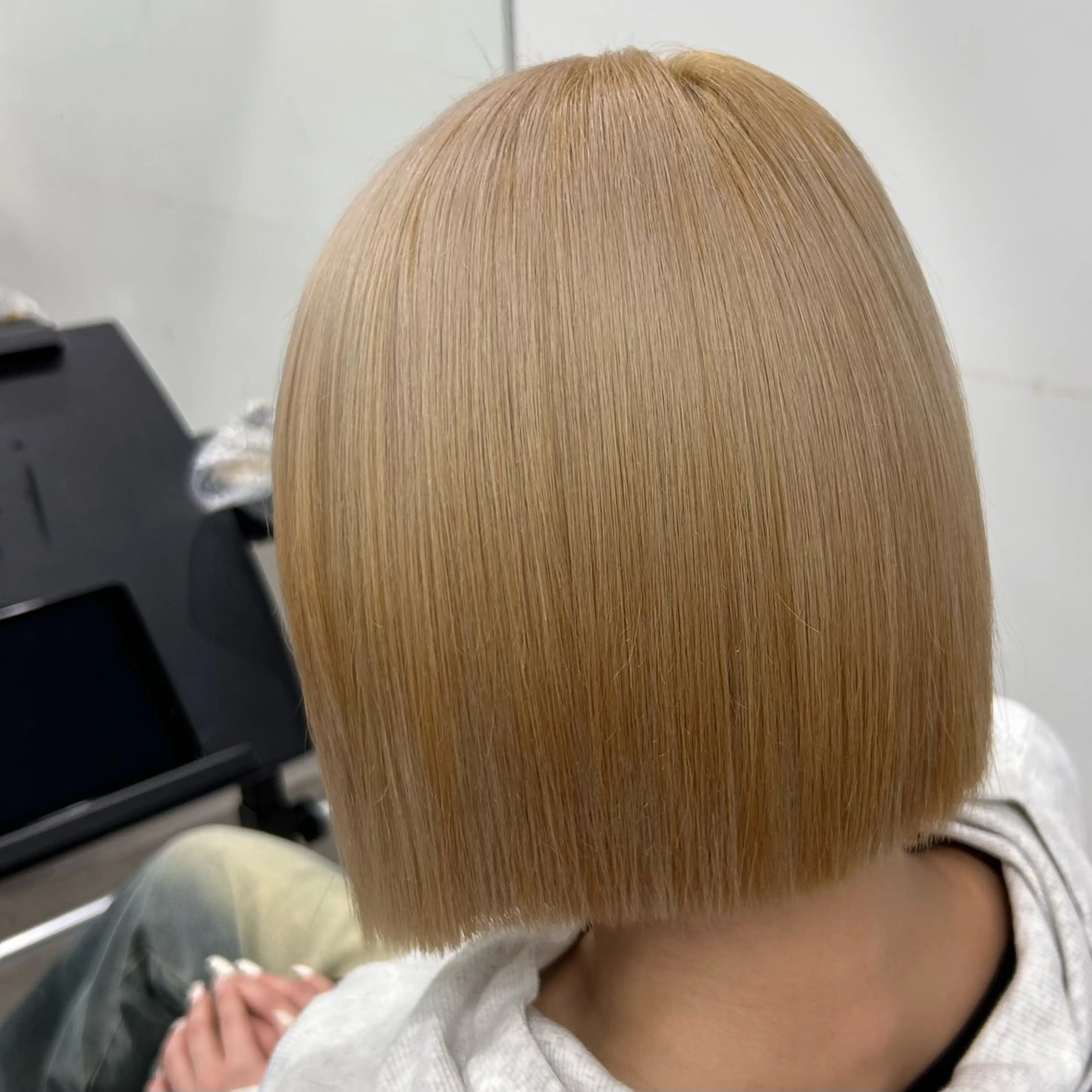 ミディアム カラー ブリーチ ケアブリーチ ダブルカラー ハイトーンカラー ヘアカラー welring所属・Aoba 🫧艶ハイトーン🫧のヘアスタイル