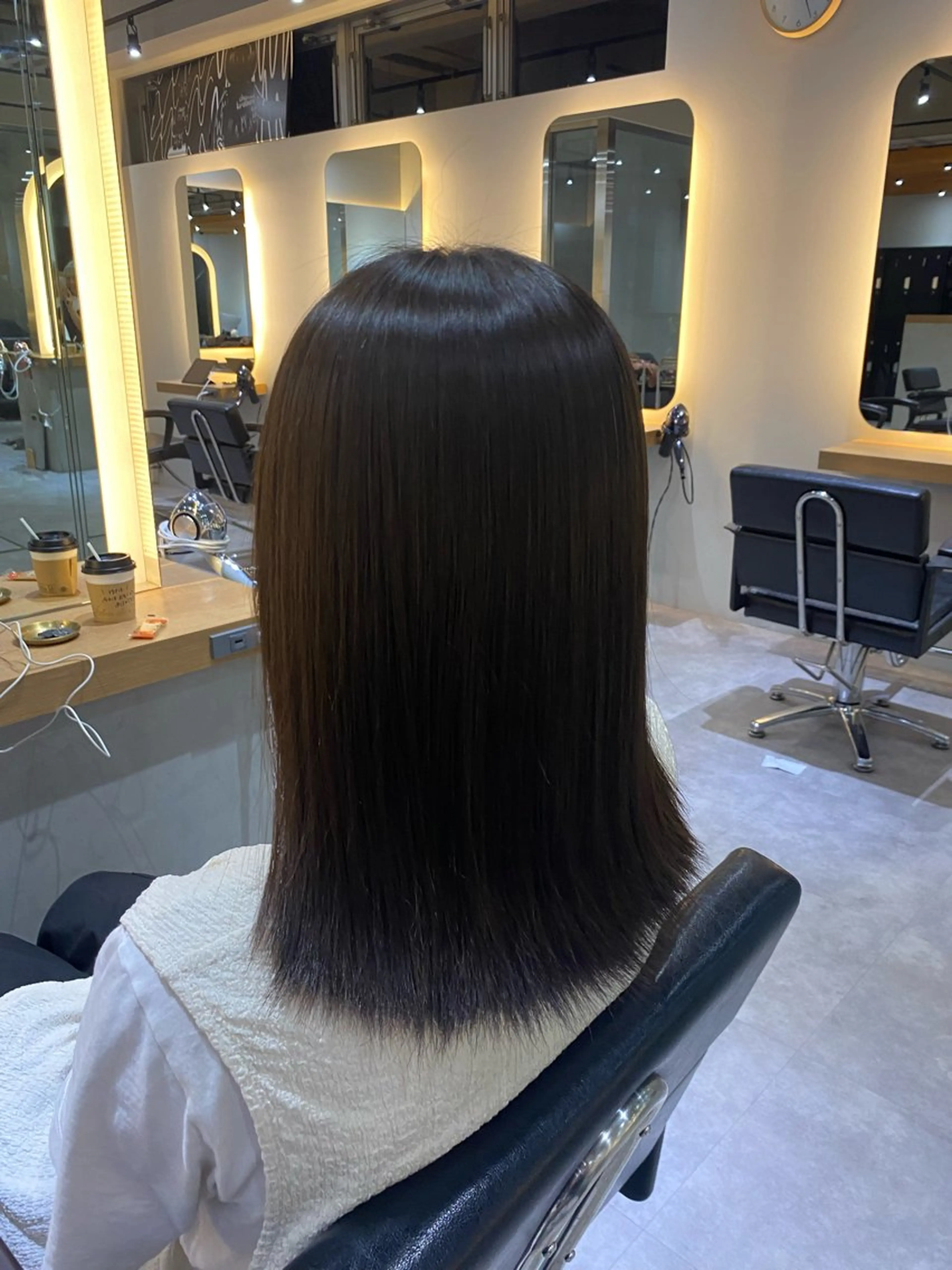 縮毛矯正 🌿レイヤー/暖色/ 艶カラー/Rukiのヘアスタイル