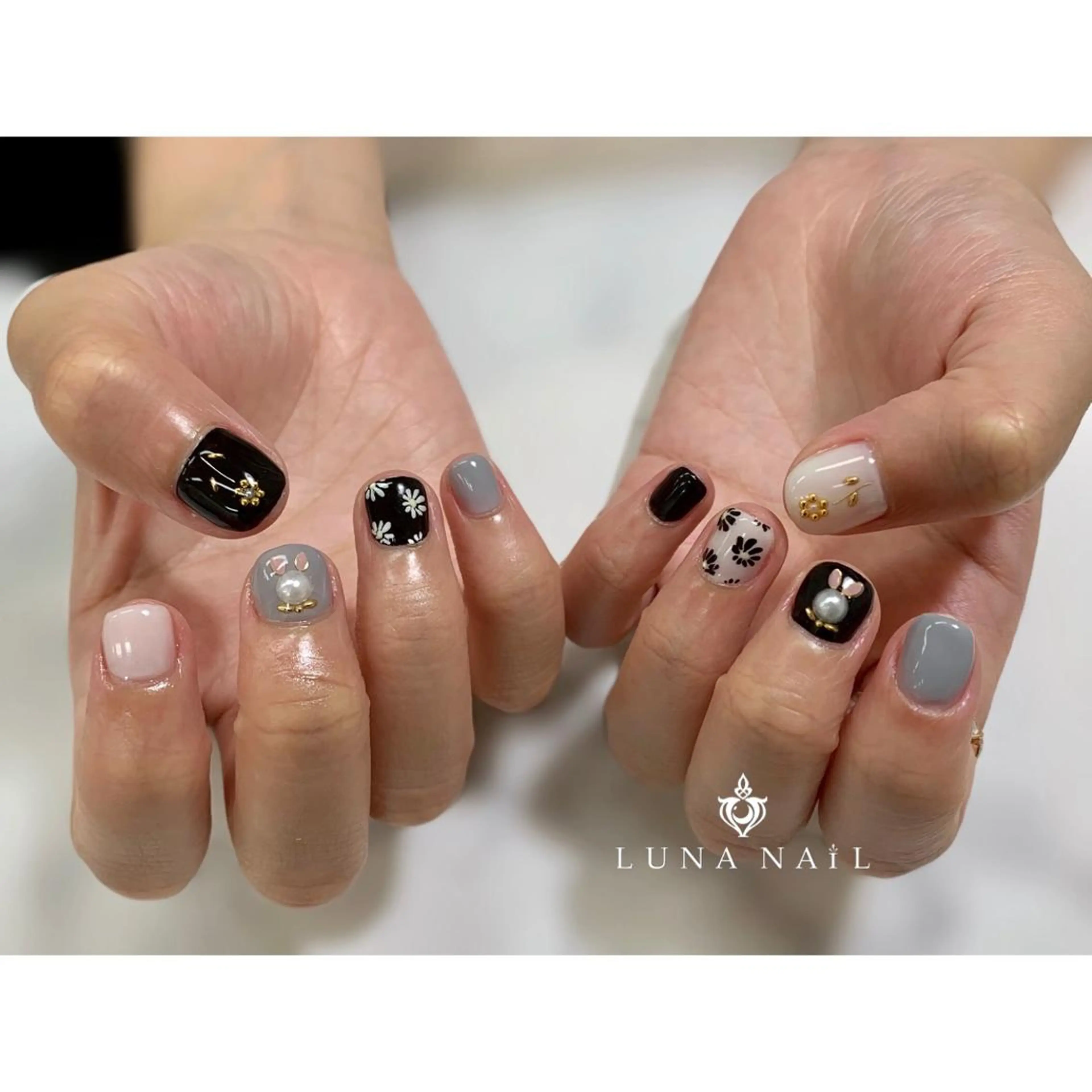 ネイル ハンドネイル アトリエ　ミモザ所属・いまむら あかりのネイルデザイン