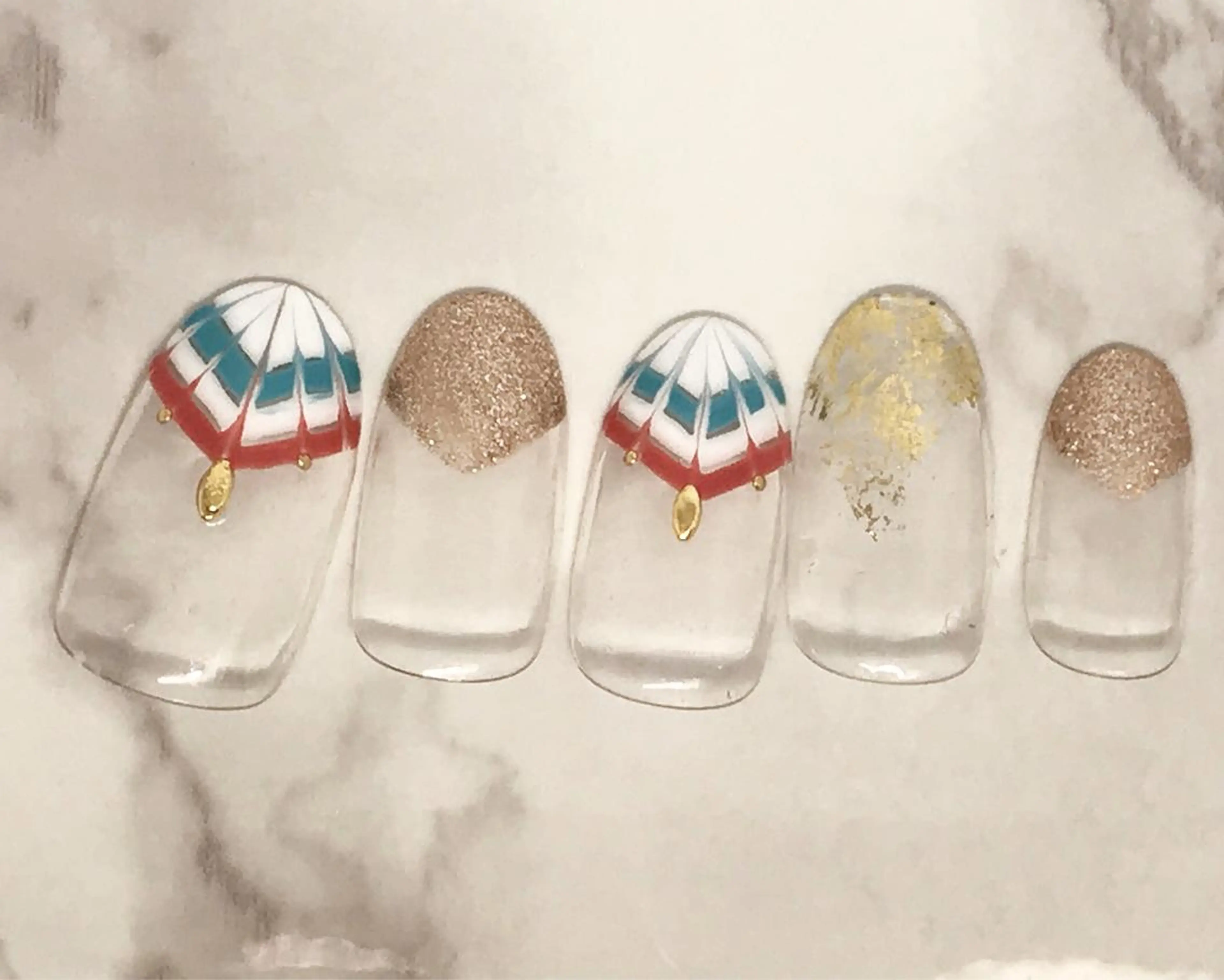 ネイル ハンドネイル Ribbon 佐野店のネイルデザイン