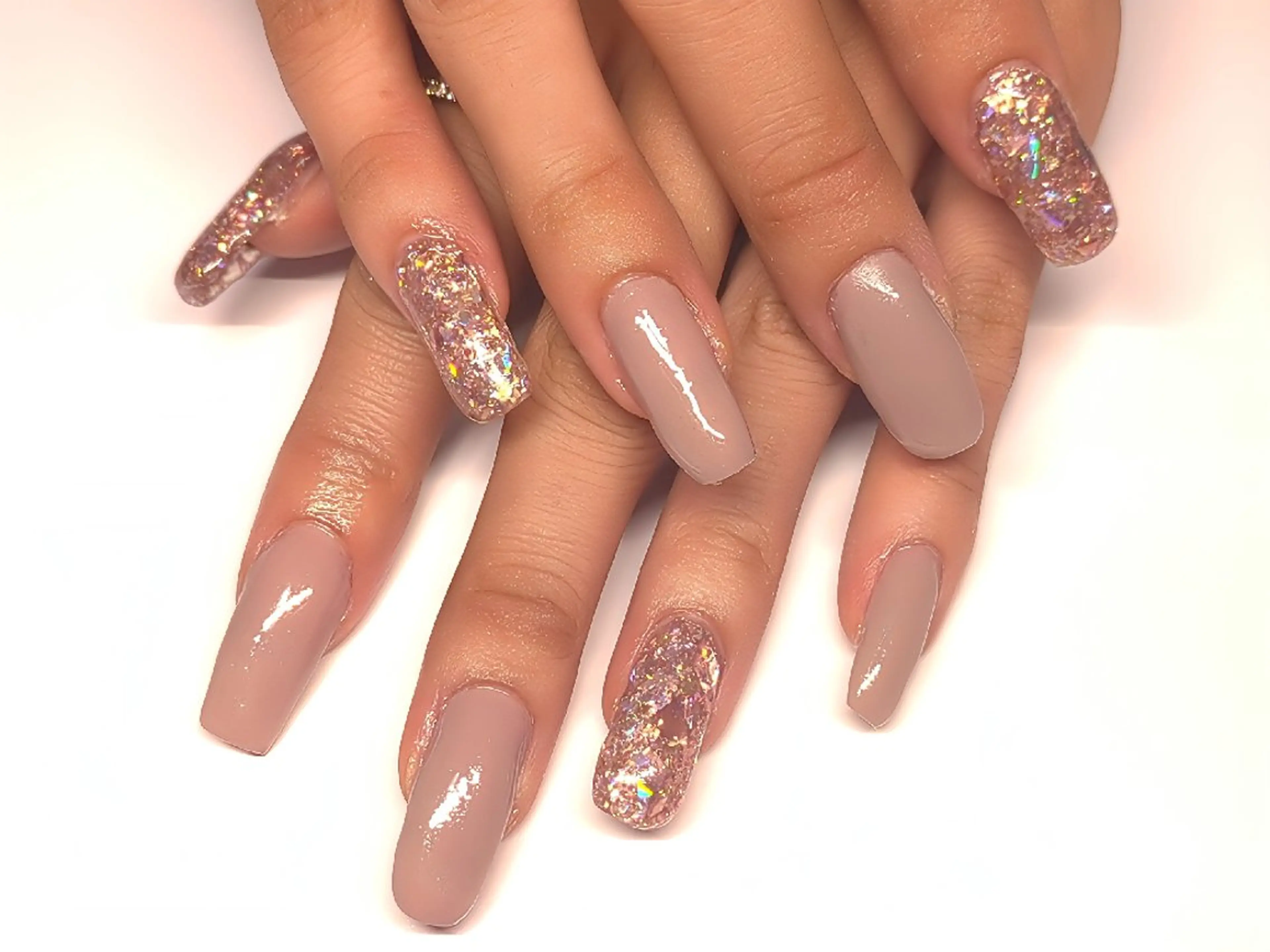 ロング AQUA nailのネイルデザイン