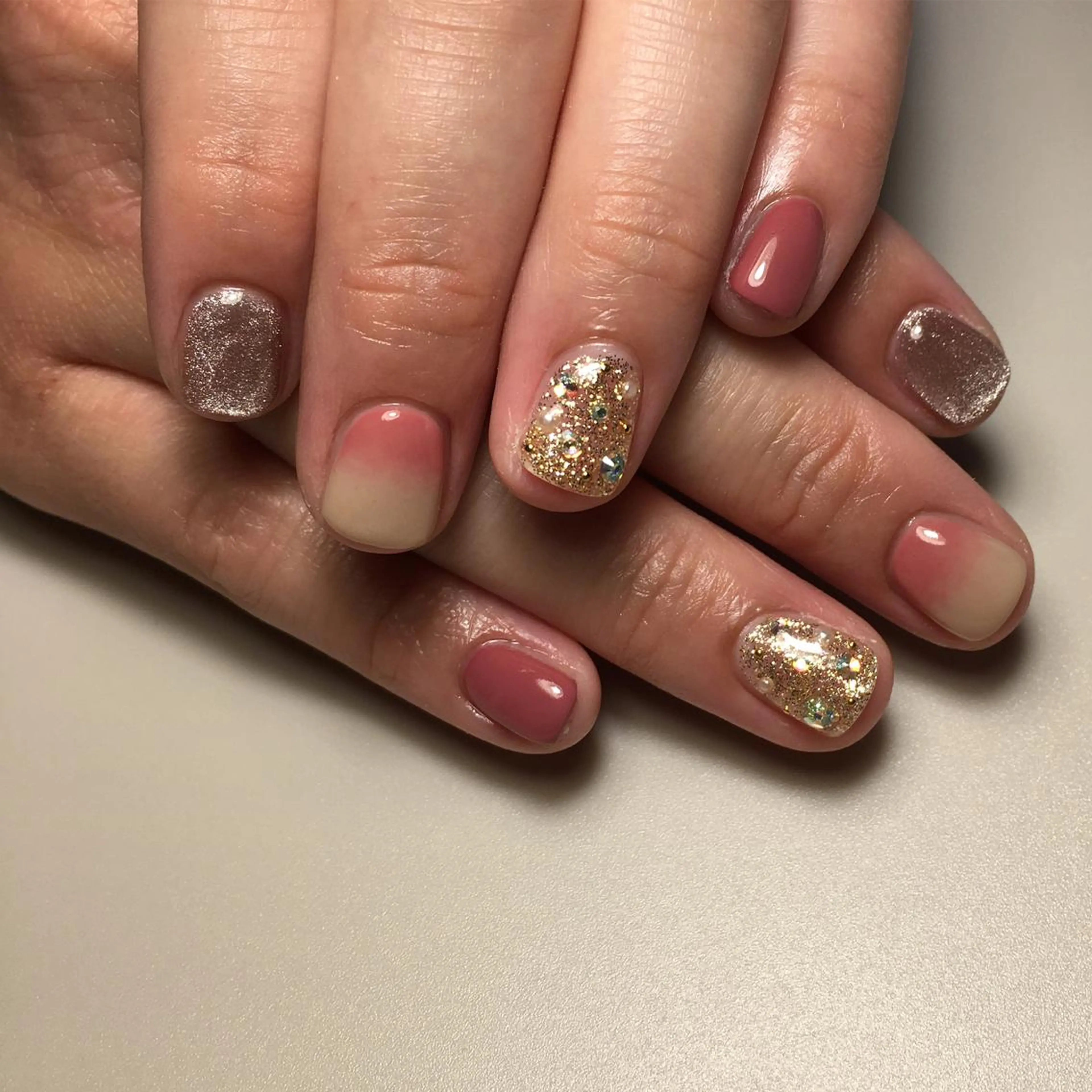 ネイル グラデーション kipinail 川﨑えりかのネイルデザイン