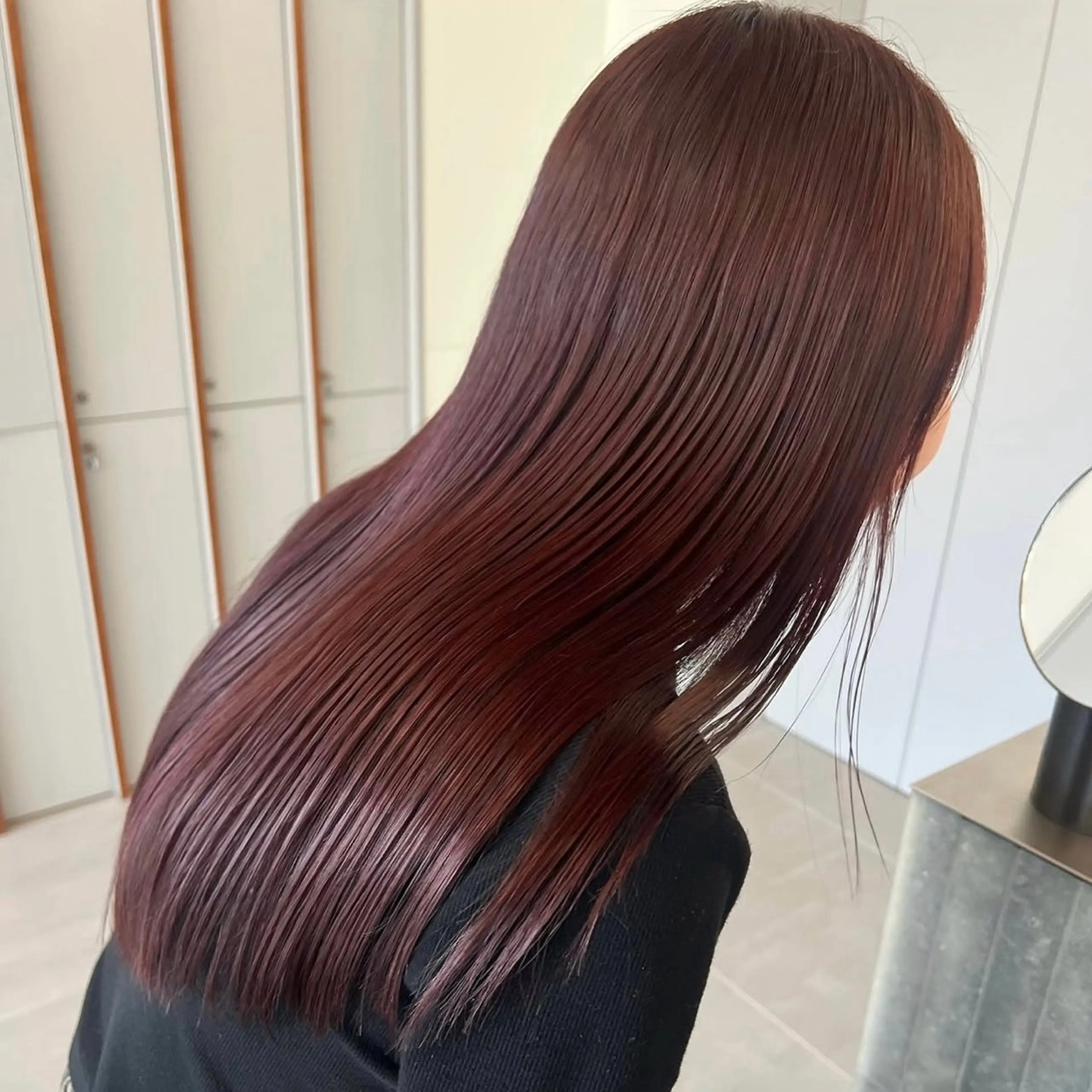 ロング カラー 透明感カラー カット ヘアカラー トリートメント レイヤーカット/暖色 カラー/mao🎀のヘアスタイル