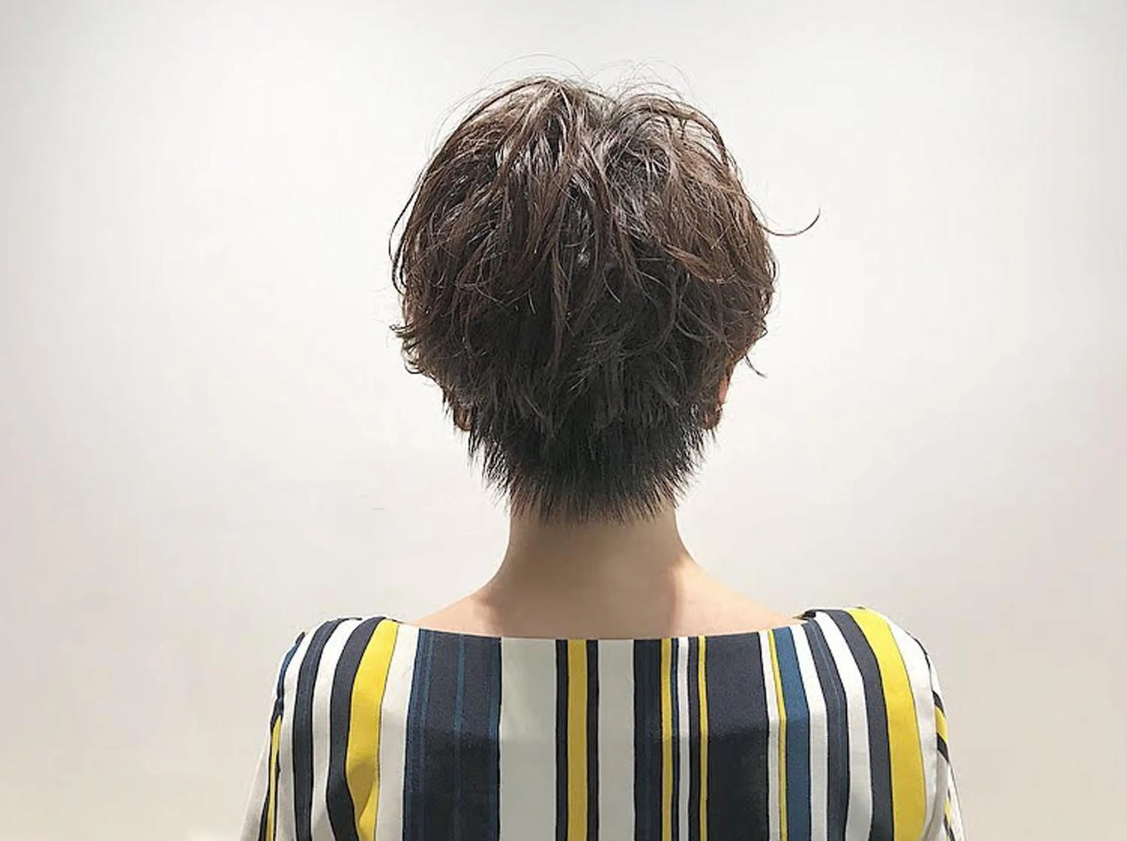 ショート カラー パーマ 柏サニーズ✂︎クセ毛 ◎ショート◎正樹のヘアスタイル