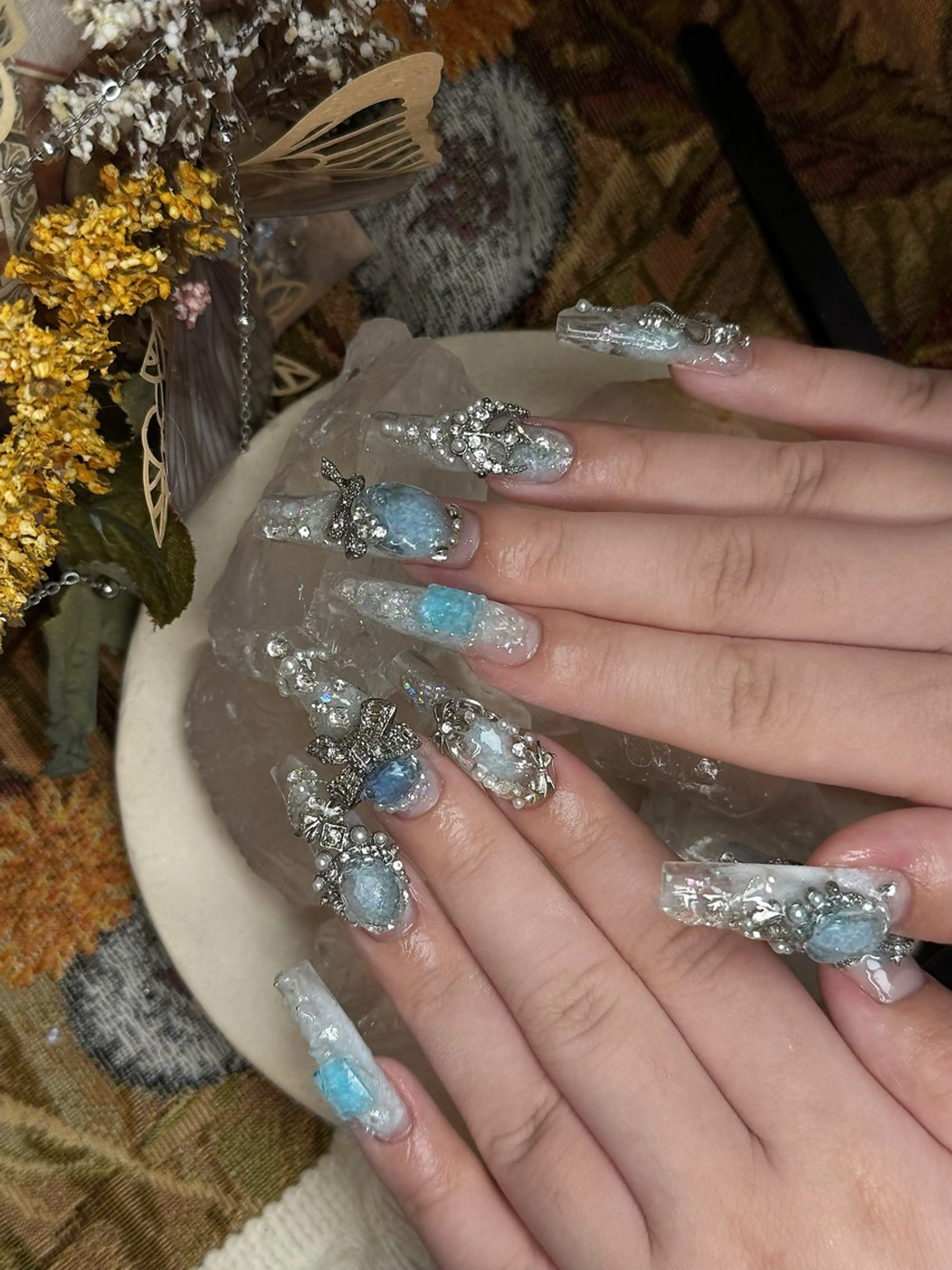 ロング Tsukimi nail所属・シ シのネイルデザイン