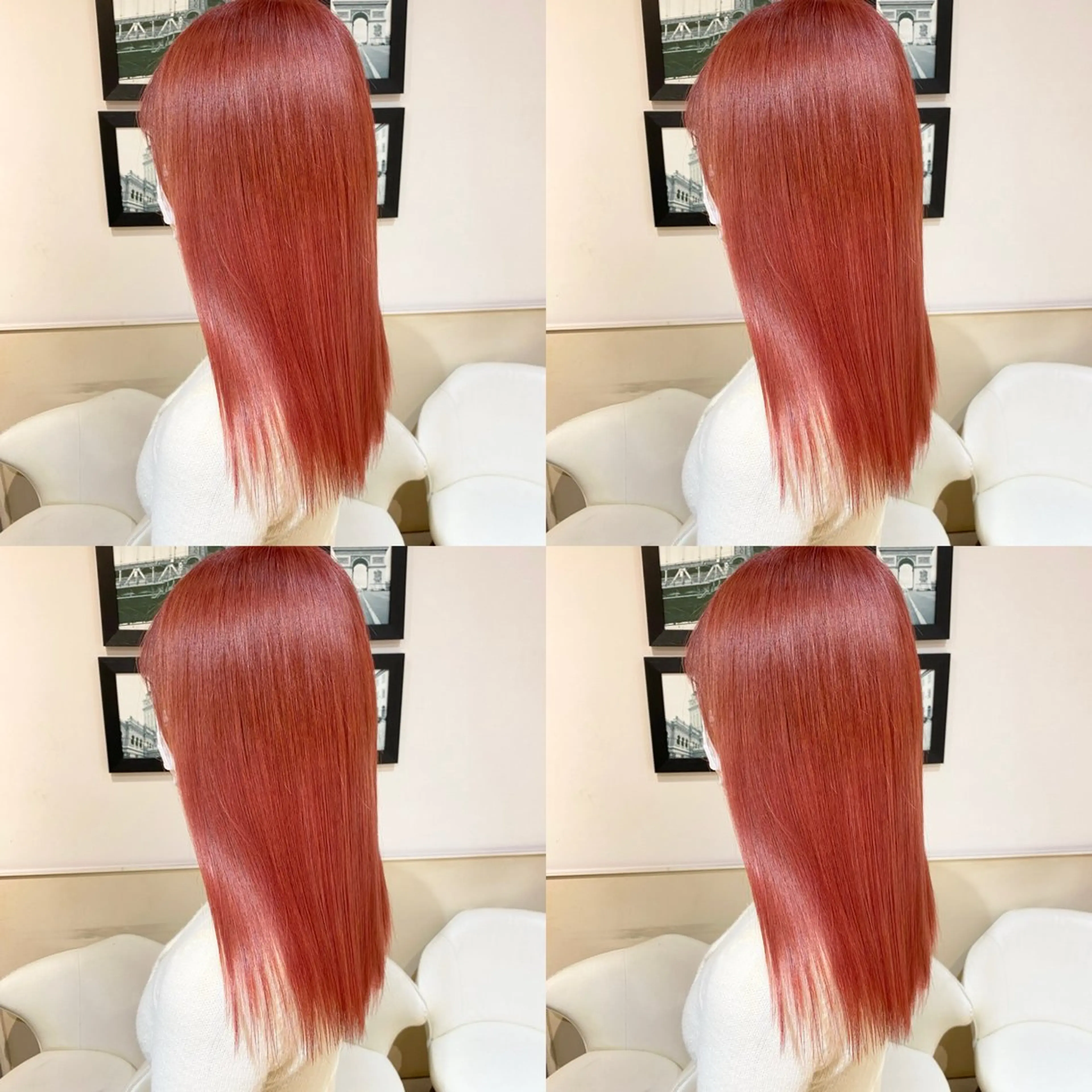 セミロング カラー 髪質改善/艶髪 🖤⛓️ユウナのヘアスタイル