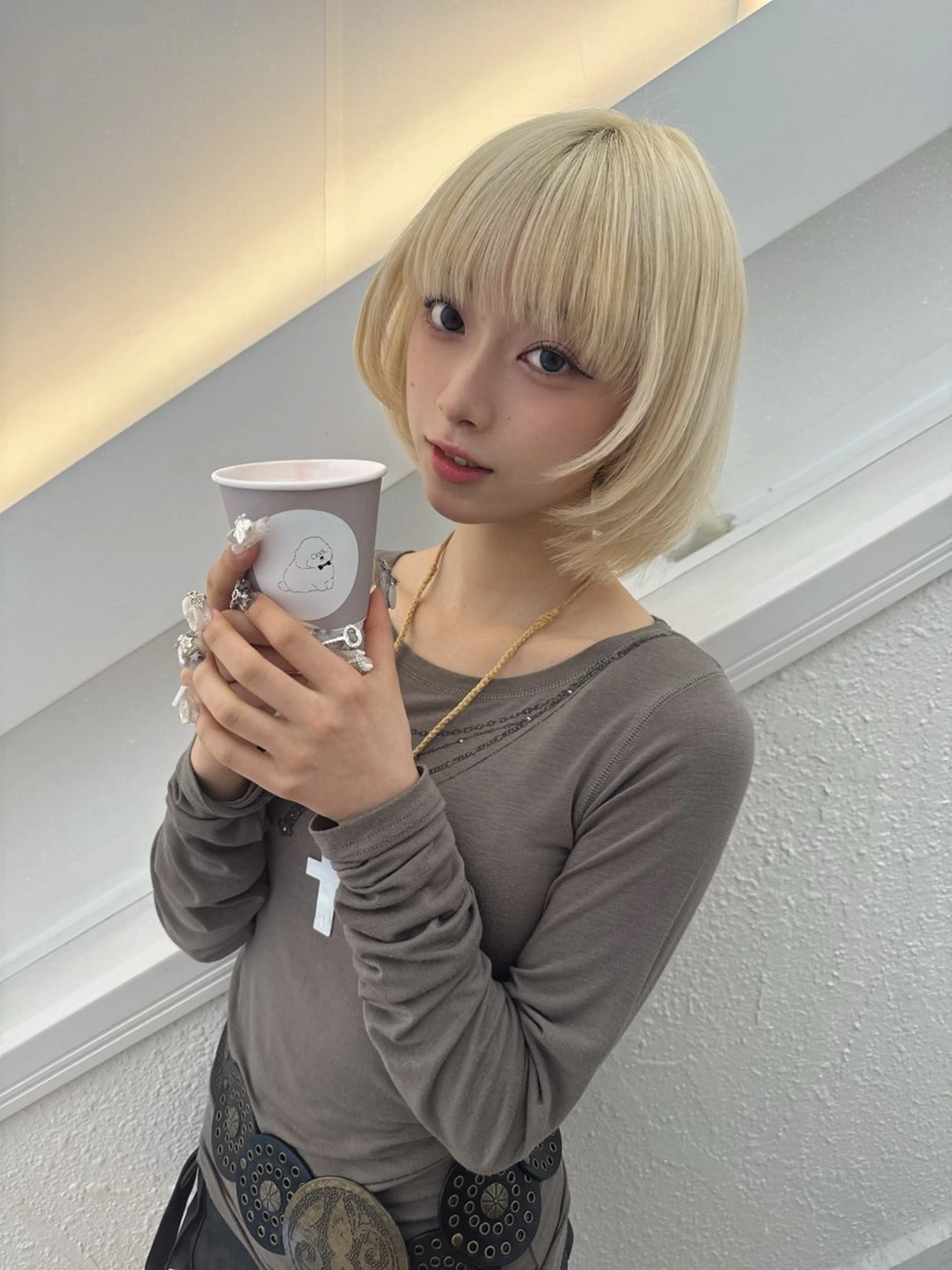 ショート カラー 💎透明感カラー特化 💎TAISEIのヘアスタイル